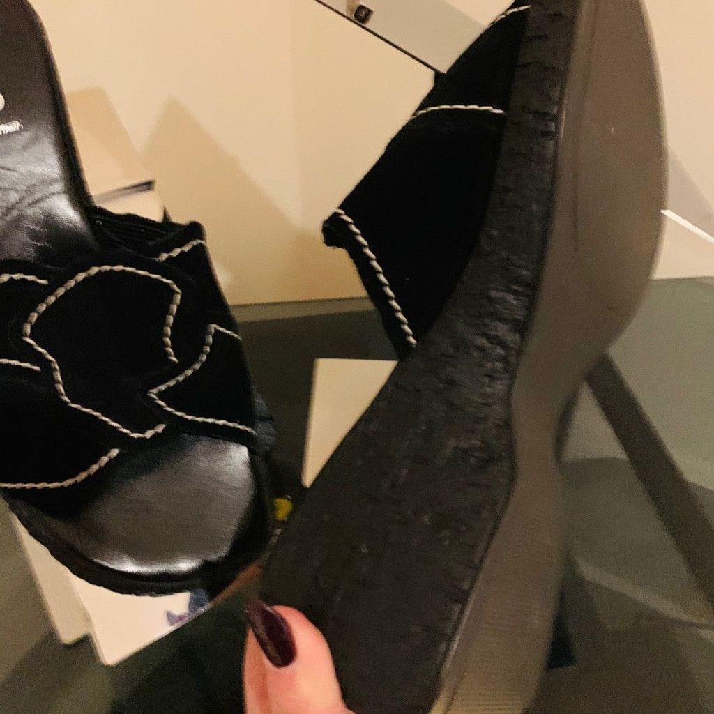 Other 💰💰SALE 💰💰Bravo Browns Black Sandals size 40 BN Size US 10 / IT 40 - 1 Thumbnail