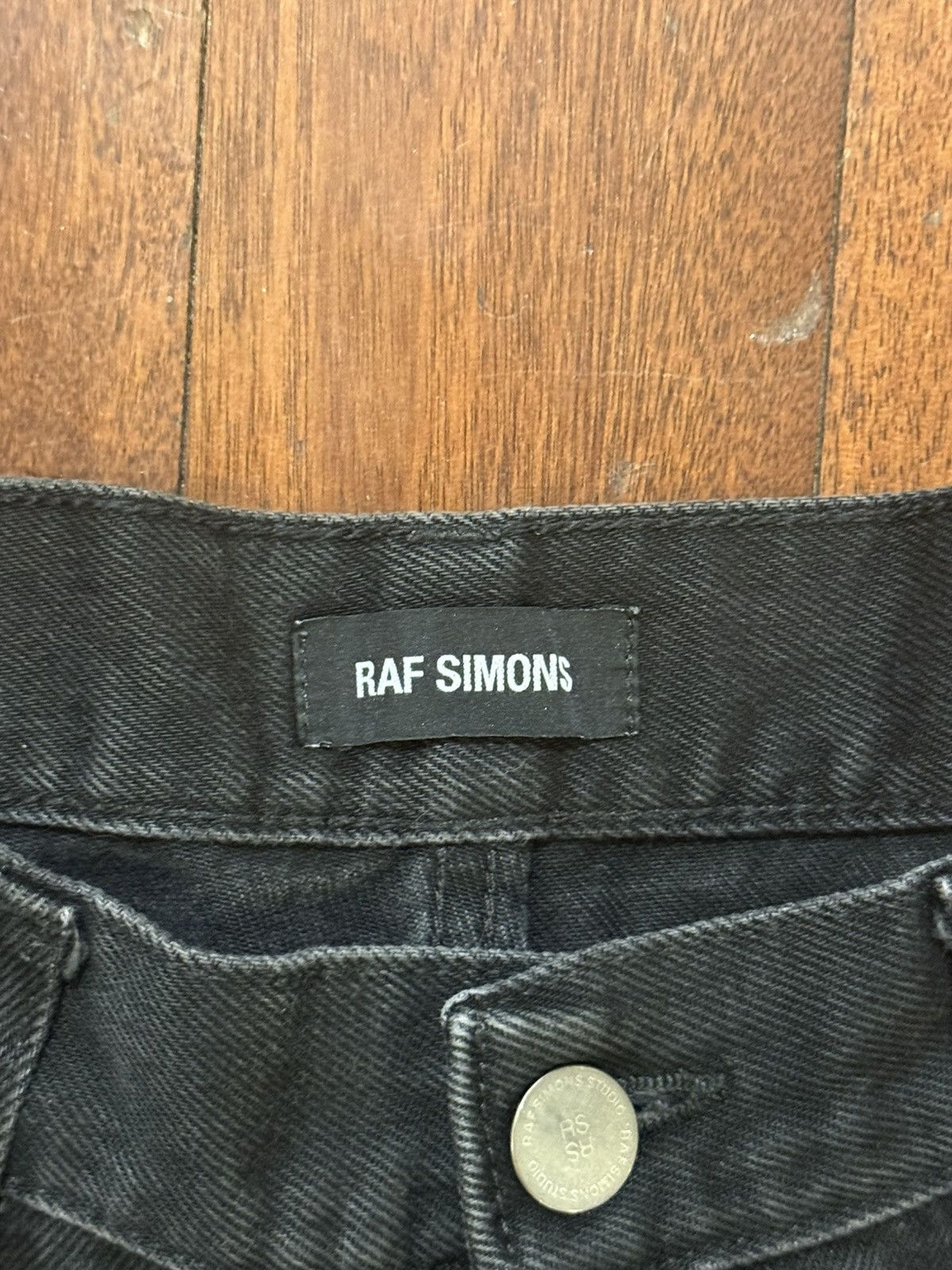 Raf Simons × Raf by Raf Simons Raf Simons Butterfly logo jeans Size US 30 / EU 46 - 3 Thumbnail