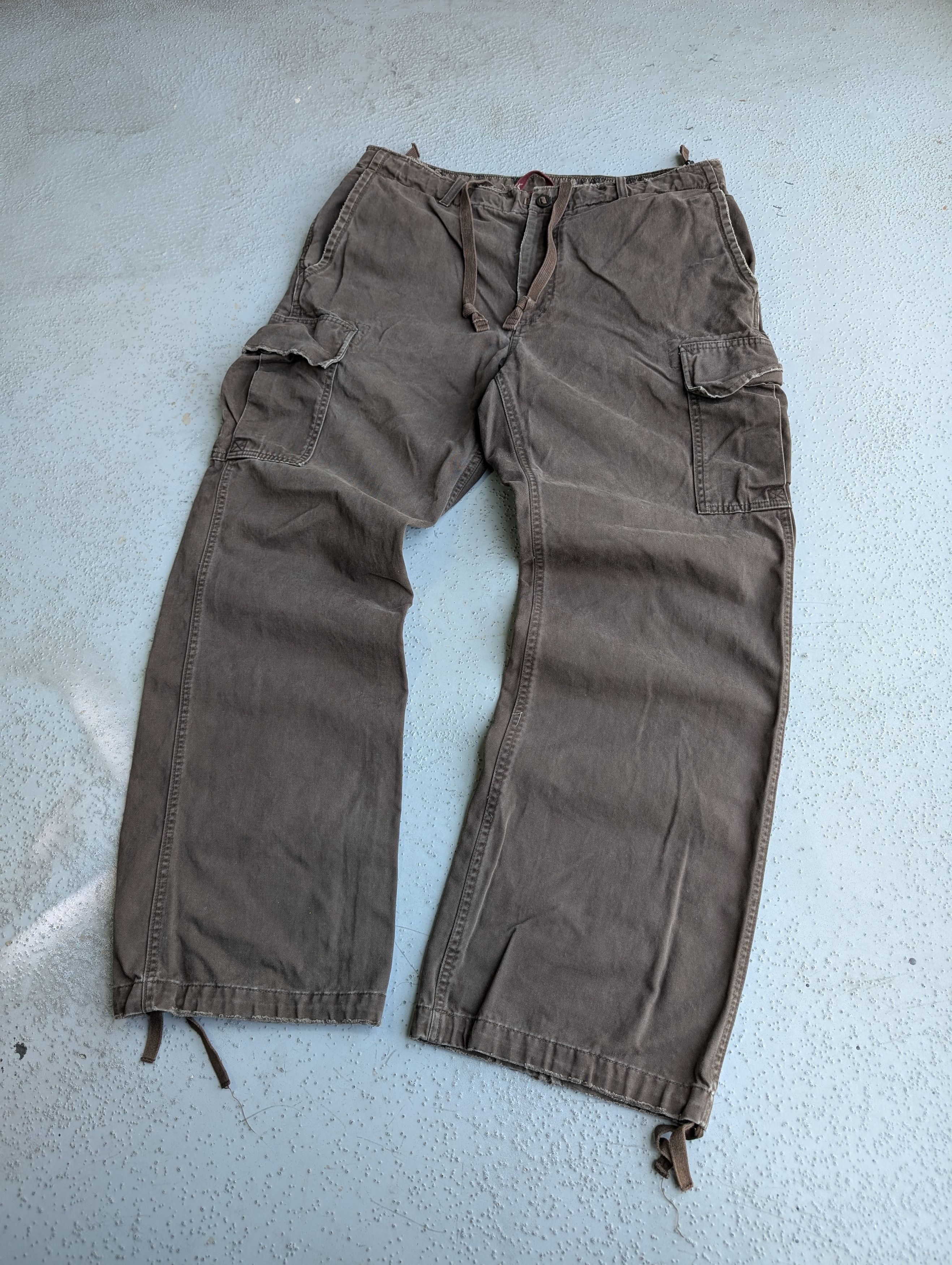 Japanese Brand Army Military Style Cargo Pants 38x32 Vintage streetwear Size US 38 / EU 54 - 6 Thumbnail
