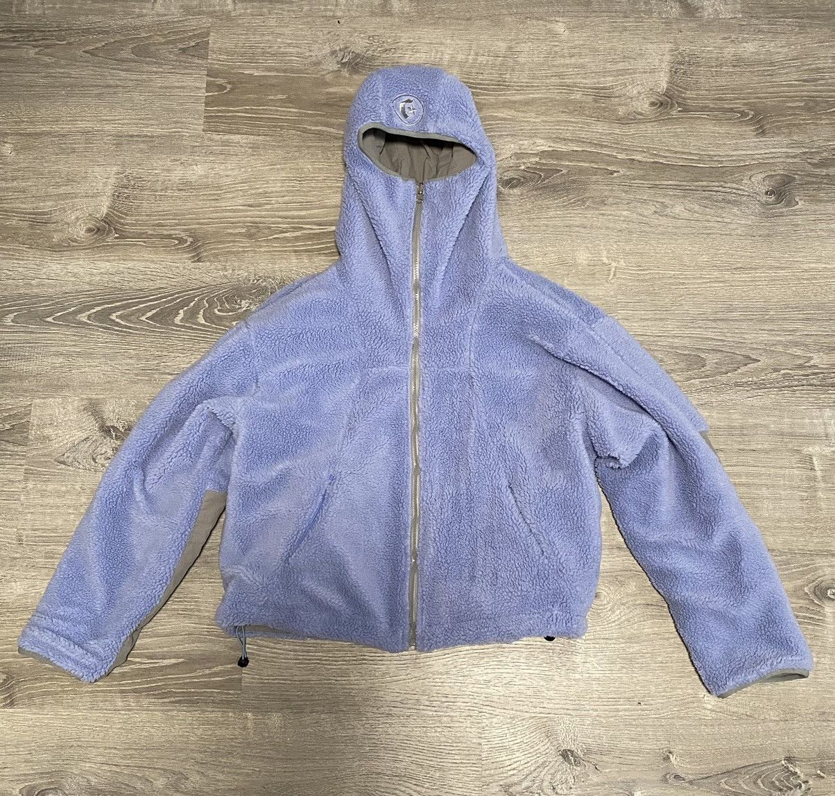 image of Crash Vancouver Reversible Sherpa Fleece in Blue, Men's (Size Medium)