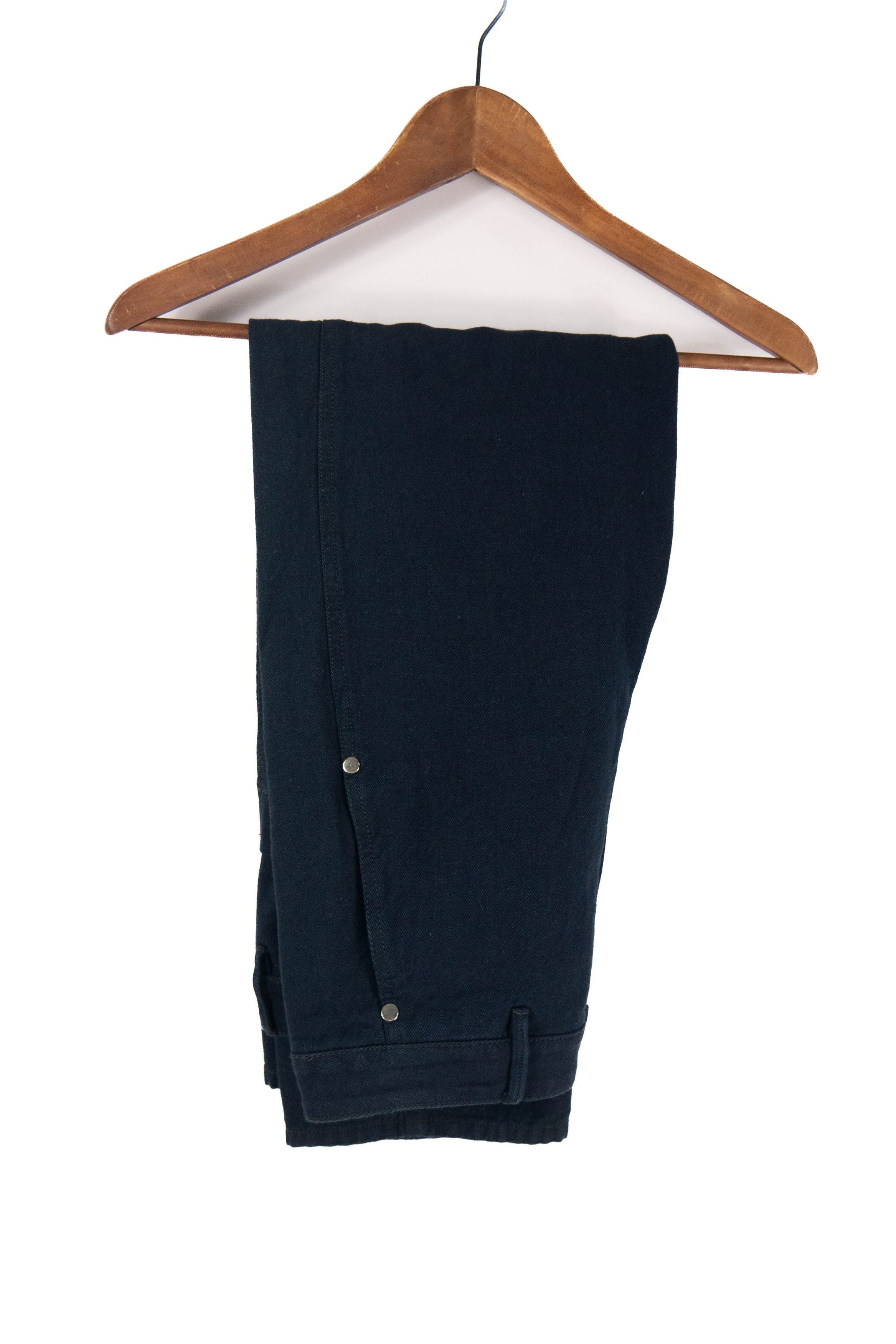 Lemaire Lemaire Denim twisted pants indigo Size 26" / US 2 / IT 38 - 1 Thumbnail