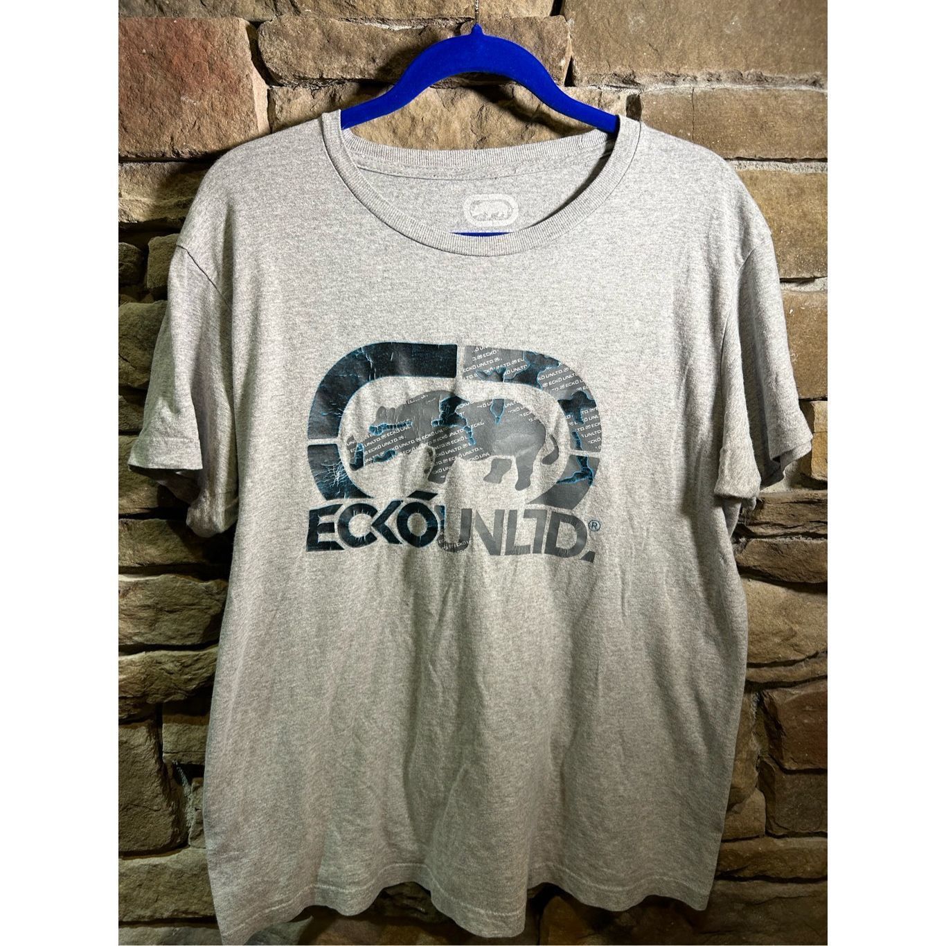 Ecko Unltd. Vintage Y2K Ecko Unltd. Grunge Fire Tshirt Size US L / EU 52-54 / 3 - 1 Thumbnail