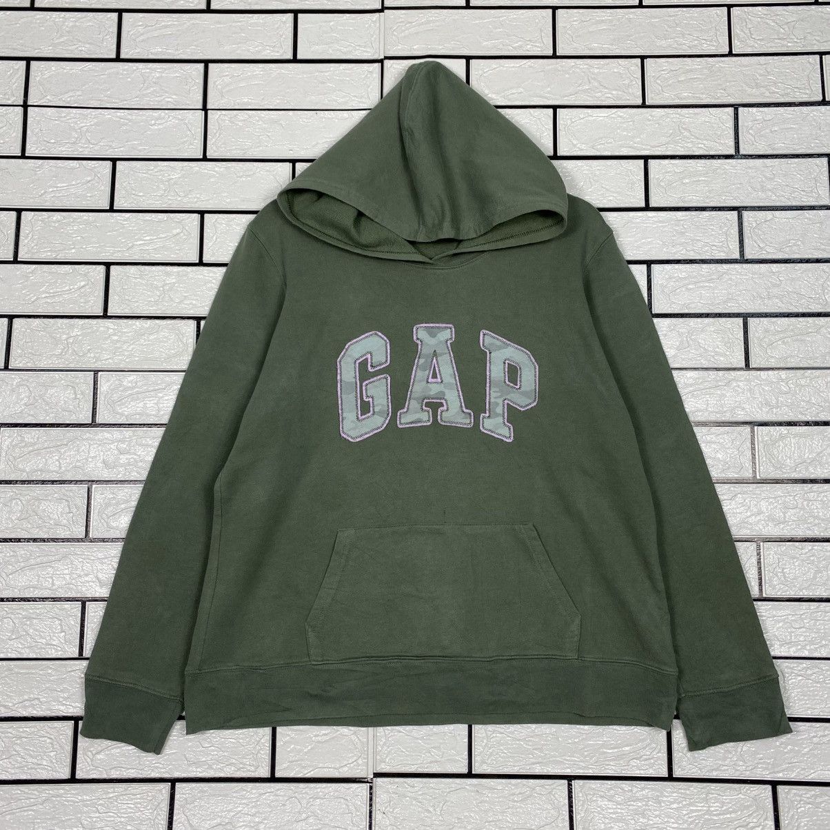 Japanese Brand Vintage Hoodie Pull Over Gap Spell Out Big Logo Size US L / EU 52-54 / 3 - 2 Thumbnail