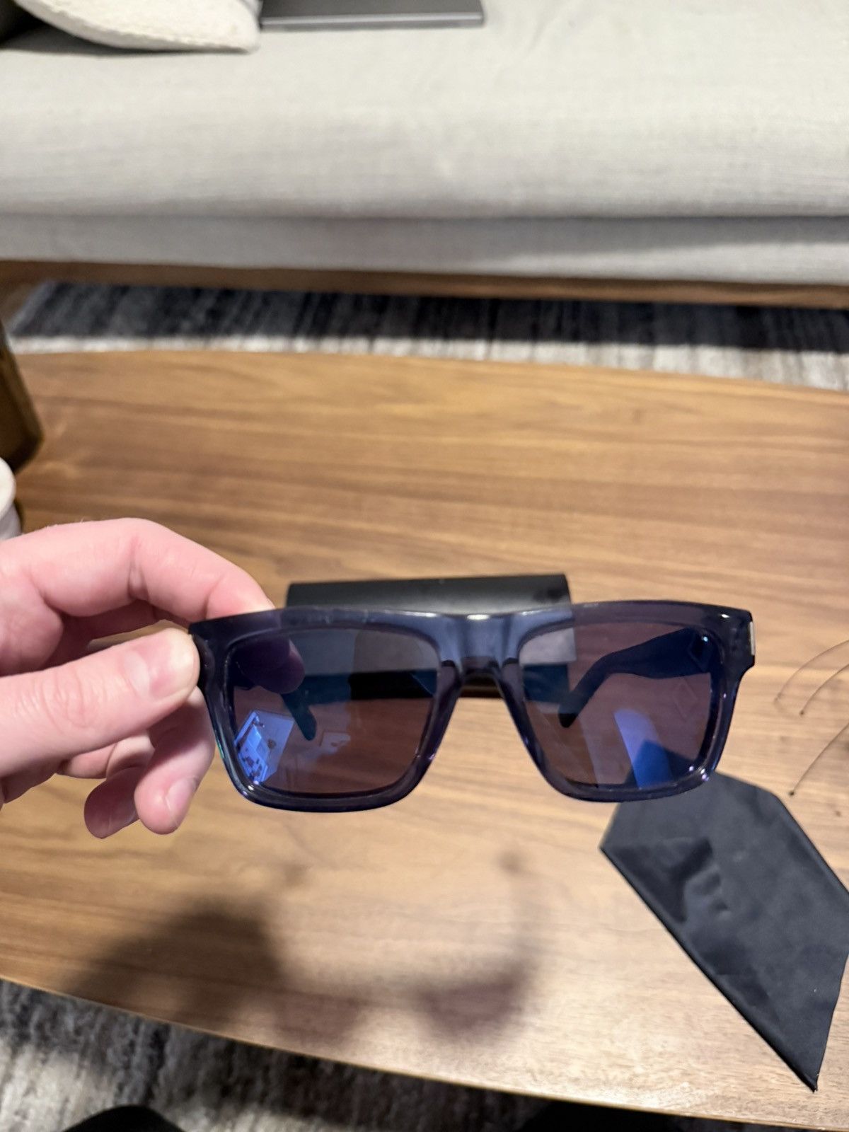 Saint Laurent Paris Bold 5 Frame Sunglasses Size ONE SIZE - 5 Thumbnail