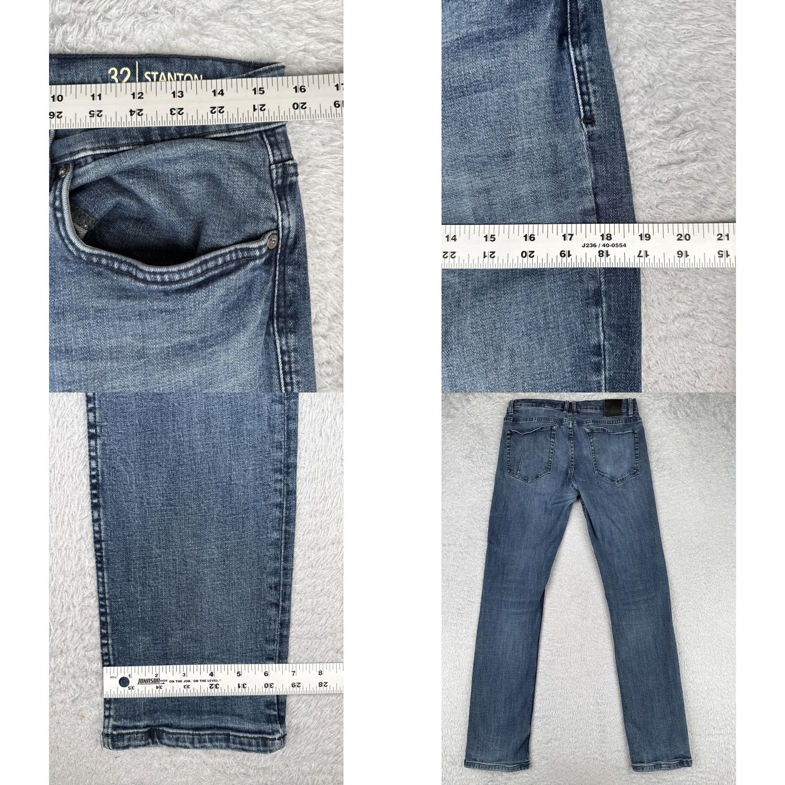 Vintage BLANKNYC Jeans Mens 32 Blue Stanton Slim Fit Denim Stretch Casual SDM418 Jeans Size US 32 / EU 48 - 9 Thumbnail