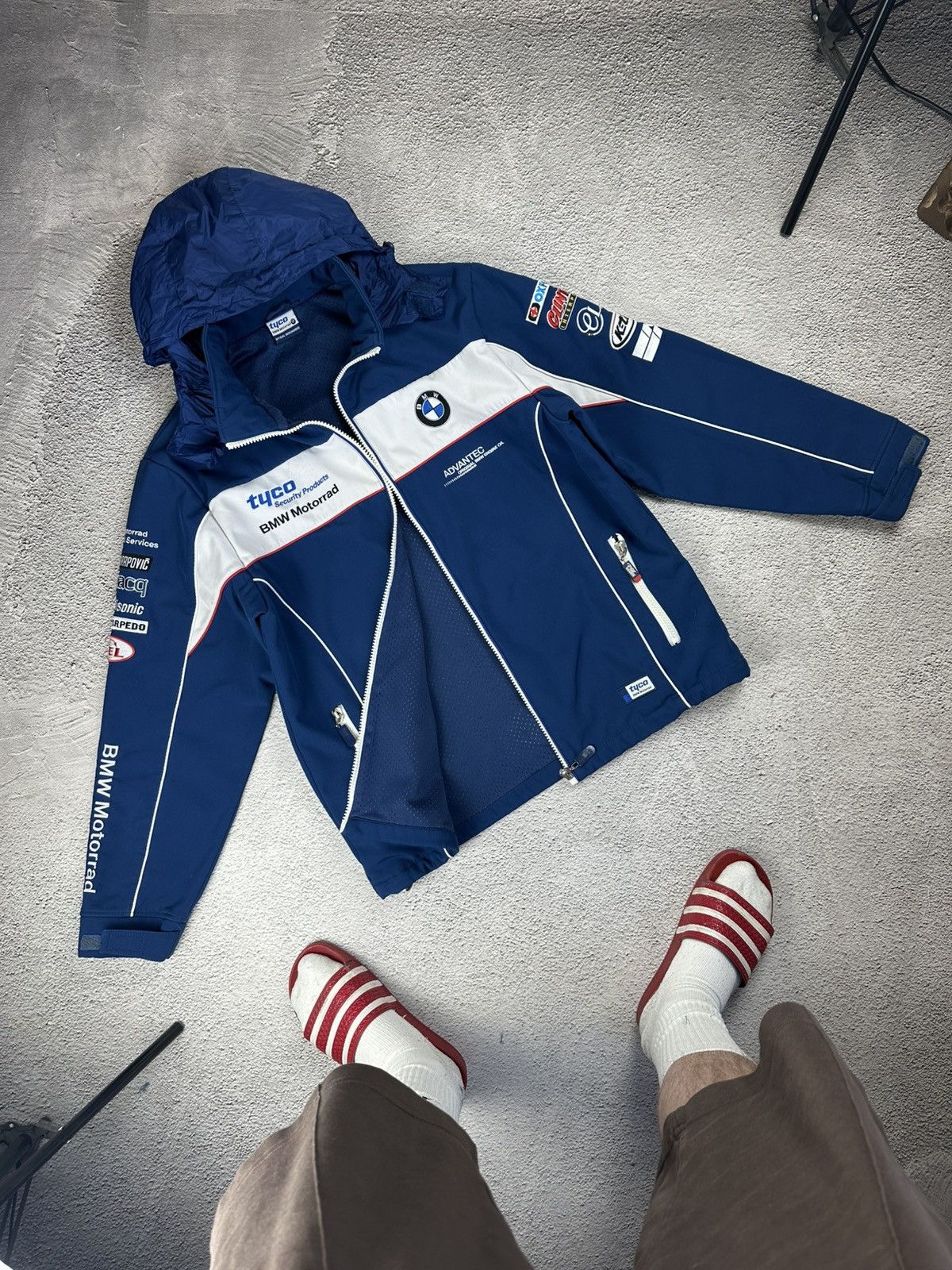 BMW Vintage BMW Motorrad Tyco Racing Jacket Y2K Motorcycles SK8 | Grailed
