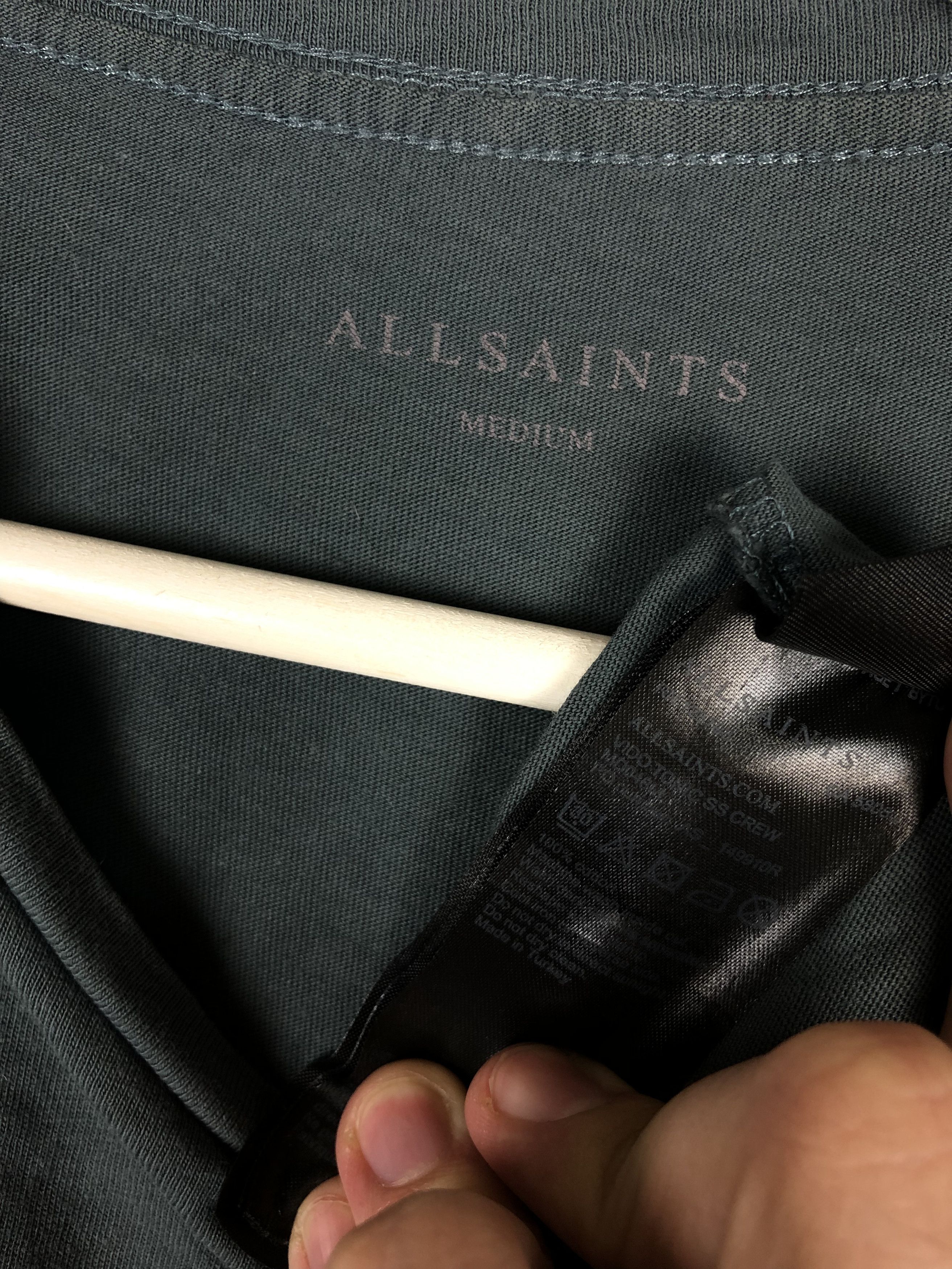 Allsaints Allsaints Basic T-Shirt Small Logo size M Size US M / EU 48-50 / 2 - 6 Thumbnail