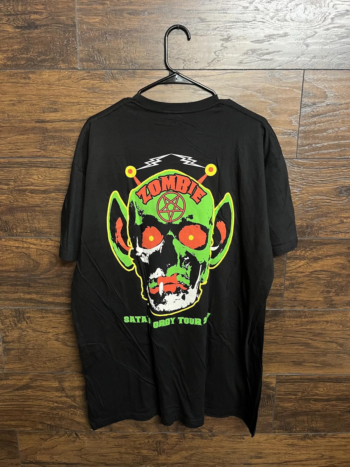 Designer Rob Zombie Tour T-shirt Satanic Orgy Tour 2017 - XXL Size US XXL / EU 58 / 5 - 1 Thumbnail