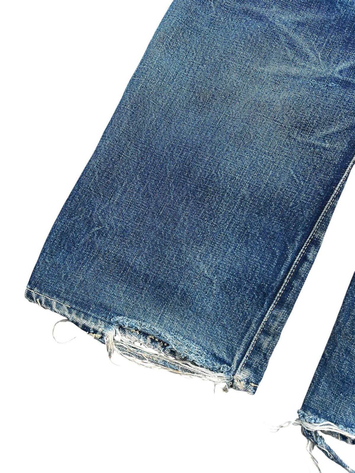 FOB Factory × Japanese Brand × Kapital Vintage Fob Factory Selvedge Distressed Japanese Denim Jeans Size US 30 / EU 46 - 16 Thumbnail