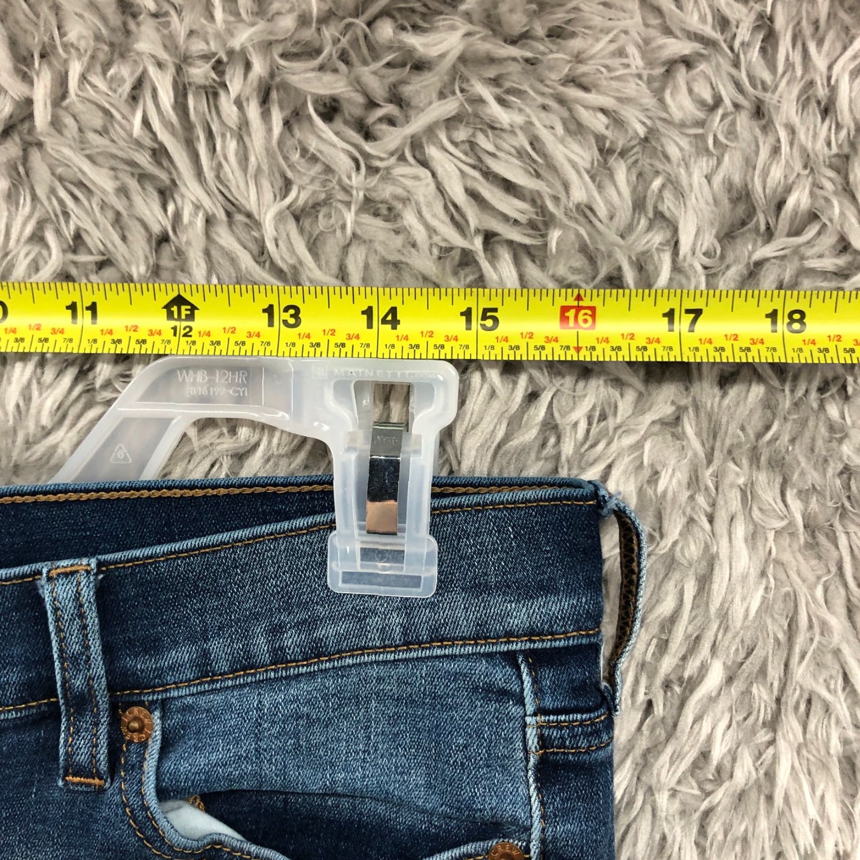 J.Crew J.CREW Jeans 28 Womens Mid Rise Dark Wash Blue Denim Stretch Skinny Regular Women’s Size 28 Denim Jeans Size 28" / US 6 / IT 42 - 2 Thumbnail
