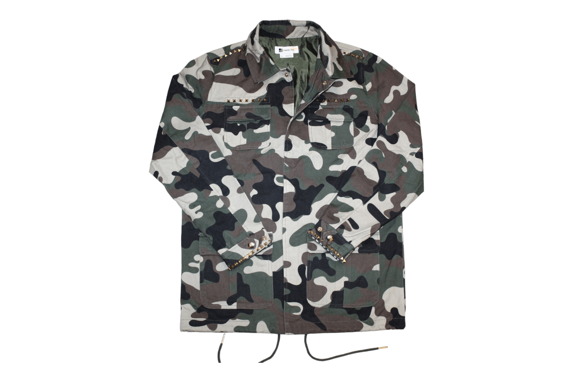 Standard Issue Y2K 🔥 Standard Issue Nyc M65 Camo Studded Coach Jacket Size US S / EU 44-46 / 1 - 1 Thumbnail