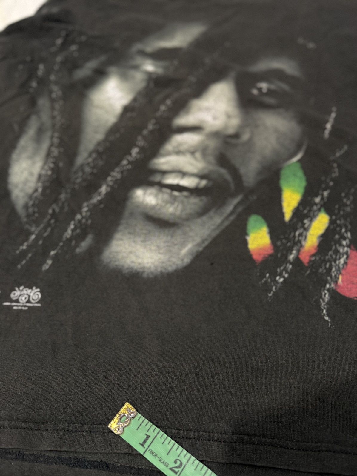 Band Tees Thrashed Vintage 90s Bob Marley Ragga Muffins Festival Faded Size US L / EU 52-54 / 3 - 11 Thumbnail