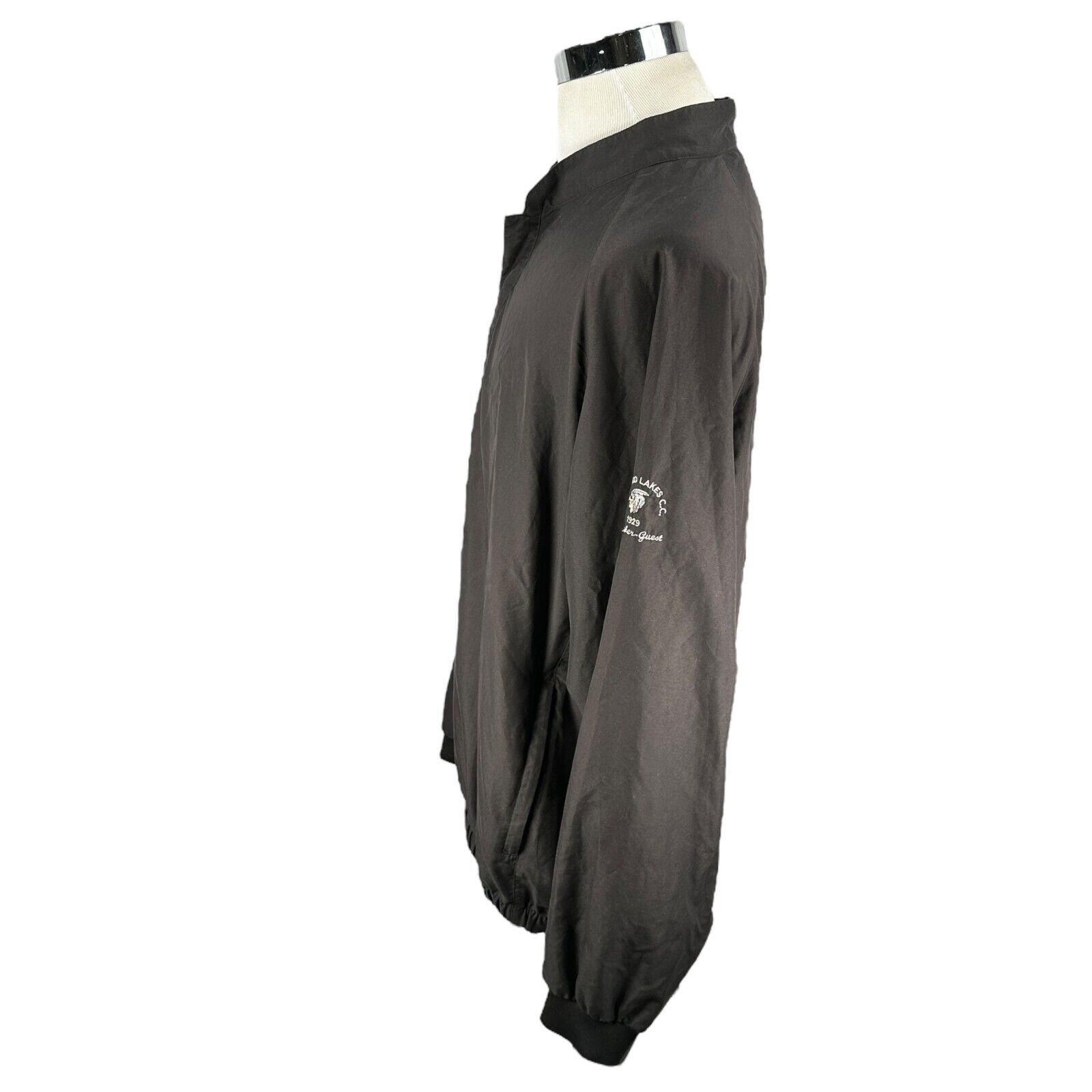 Footjoy FootJoy Pullover Golf Jacket XL Black Medford Lakes Branded Size US XL / EU 56 / 4 - 3 Thumbnail