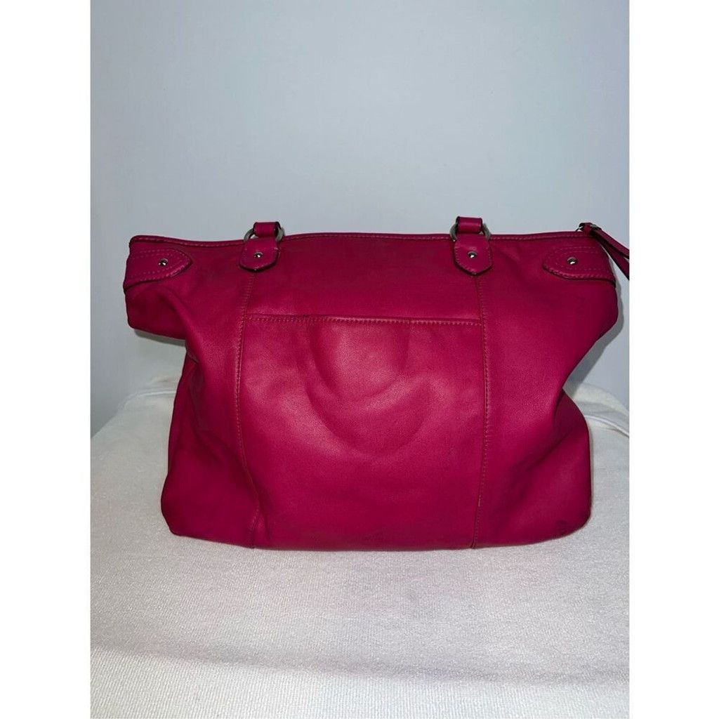 Coach VTG COACH Daisy Magenta Leather Emma Shoulder Bag F23973 Size ONE SIZE - 5 Thumbnail