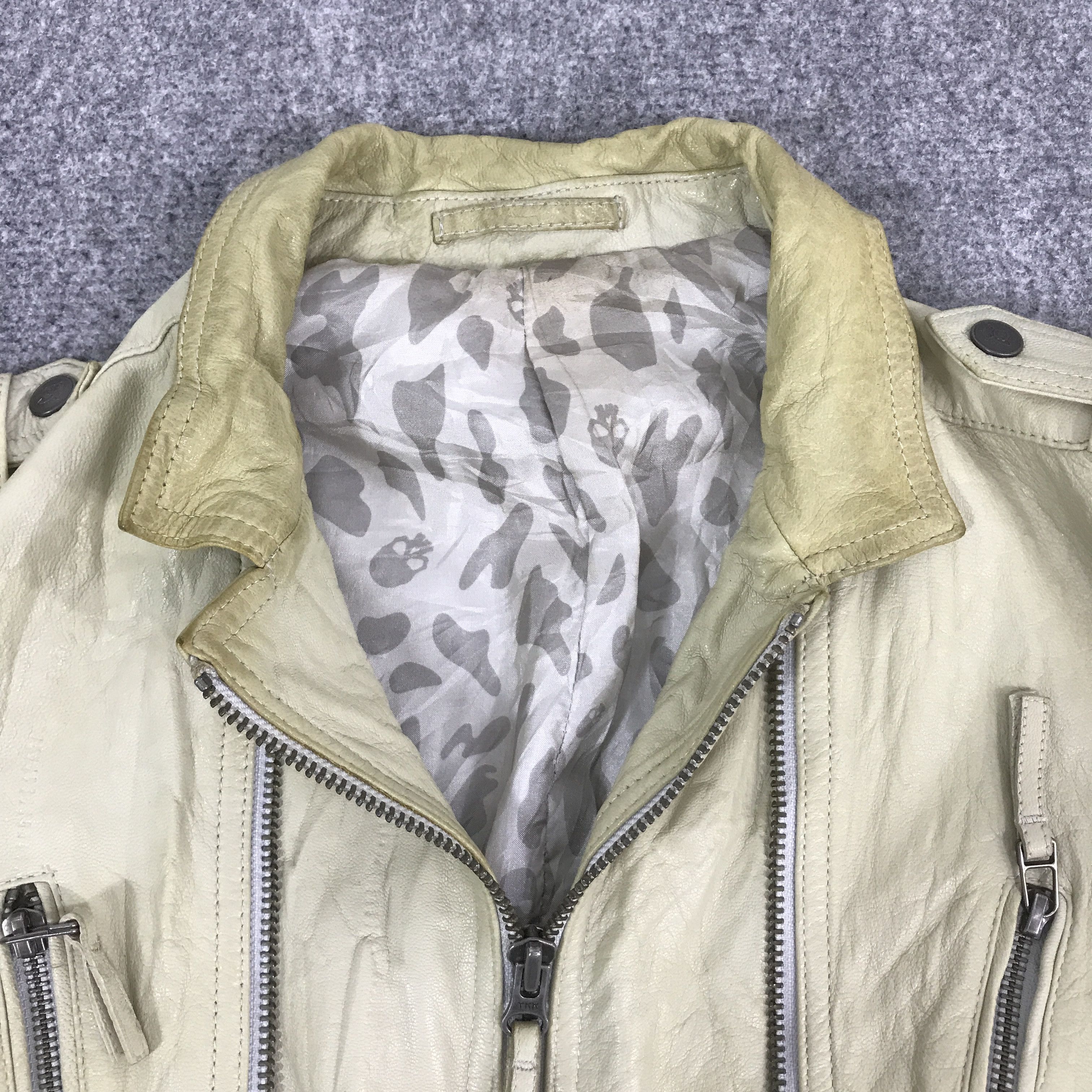 Japanese Brand CUSTOM CULTURE LEATHER PUNK JAPAN JACKET K52B24 Size US L / EU 52-54 / 3 - 8 Thumbnail