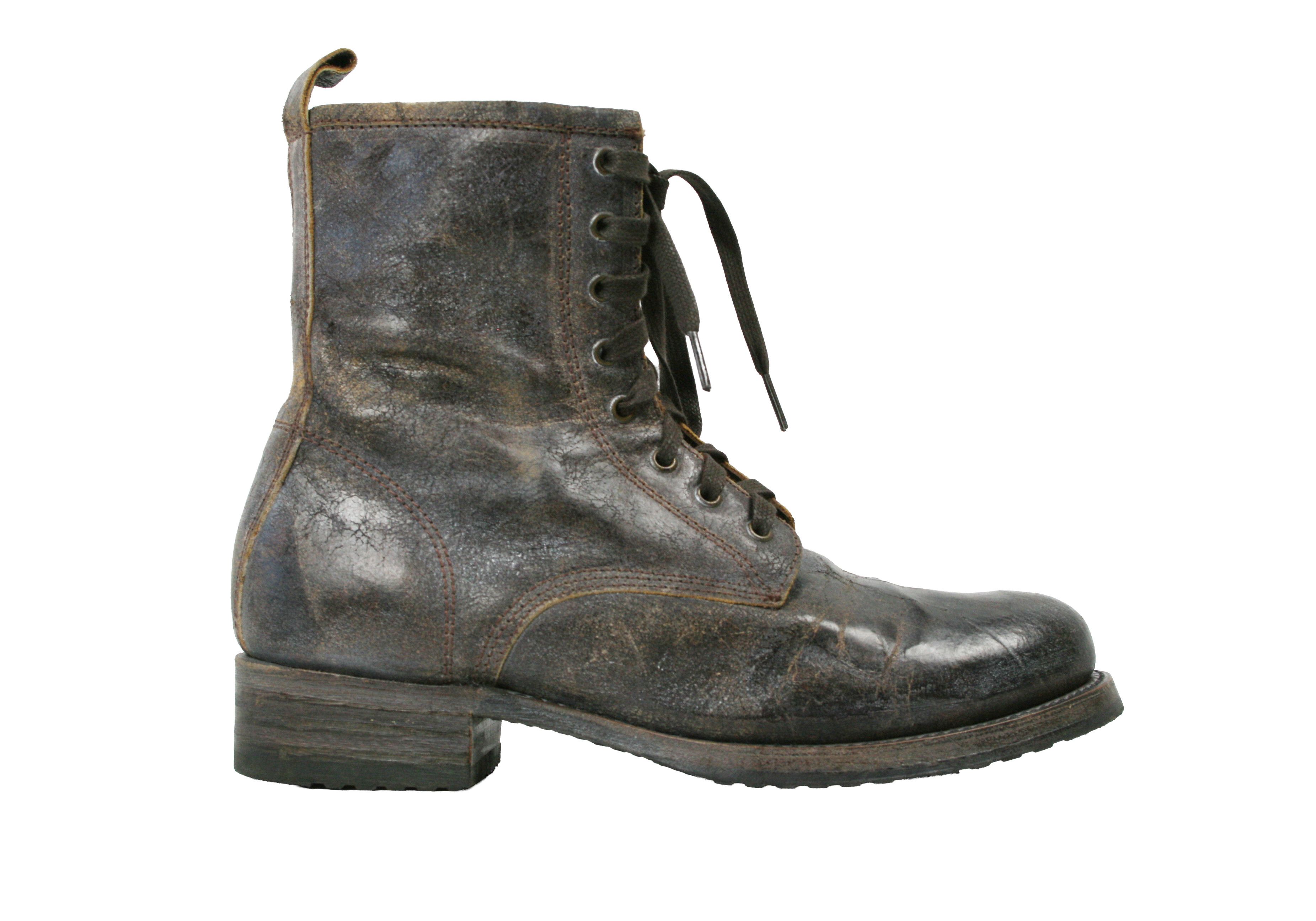 Sendra 2013 Aged Leather Combat Boots Size US 8 / EU 41 - 1 Thumbnail