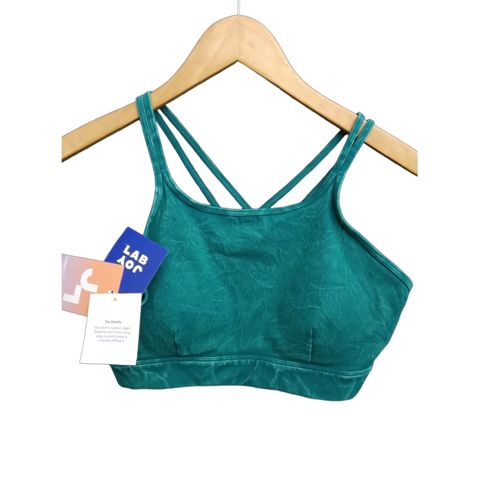 Vintage JoyLab Women's Sport Bra Cross Back Shirt S Green Size ONE SIZE - 1 Thumbnail