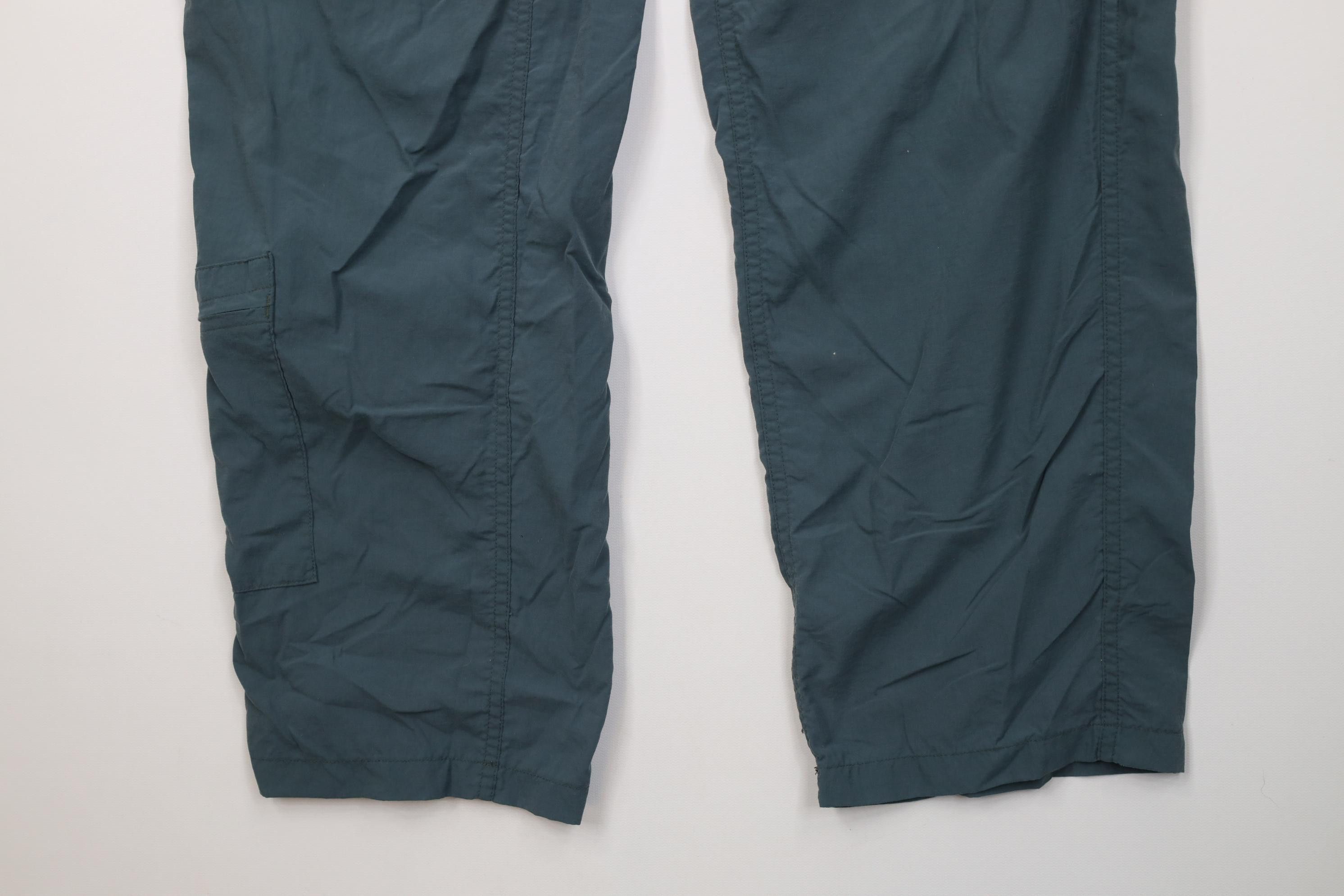 ExOfficio Vintage 90s Y2K ExOfficio Hiking Trekking Pants Teal Green Size US 34 / EU 50 - 4 Thumbnail