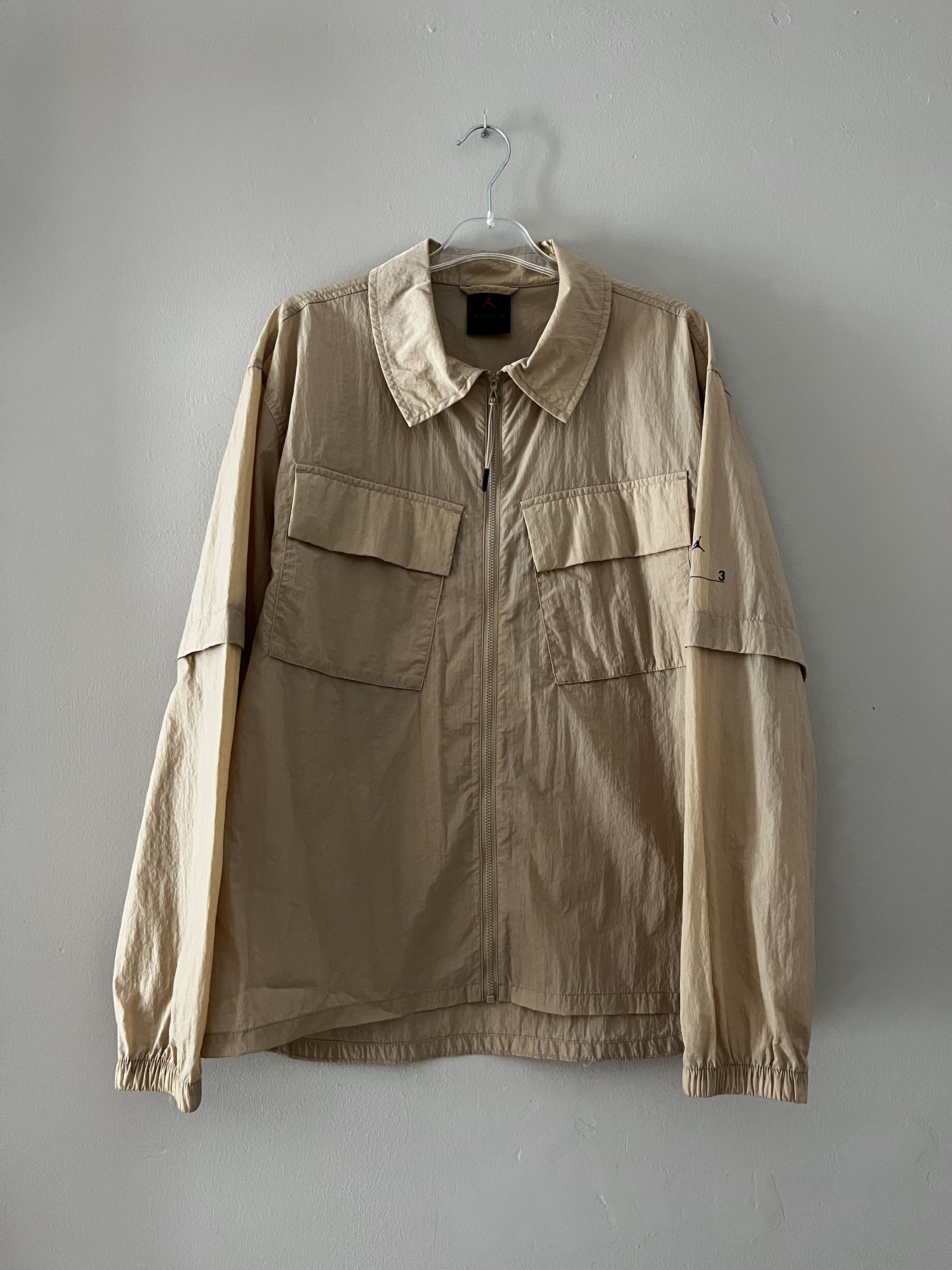 Nike Air Jordan 23 Engineered Utility Shirt (beige) Size US M / EU 48-50 / 2 - 1 Thumbnail