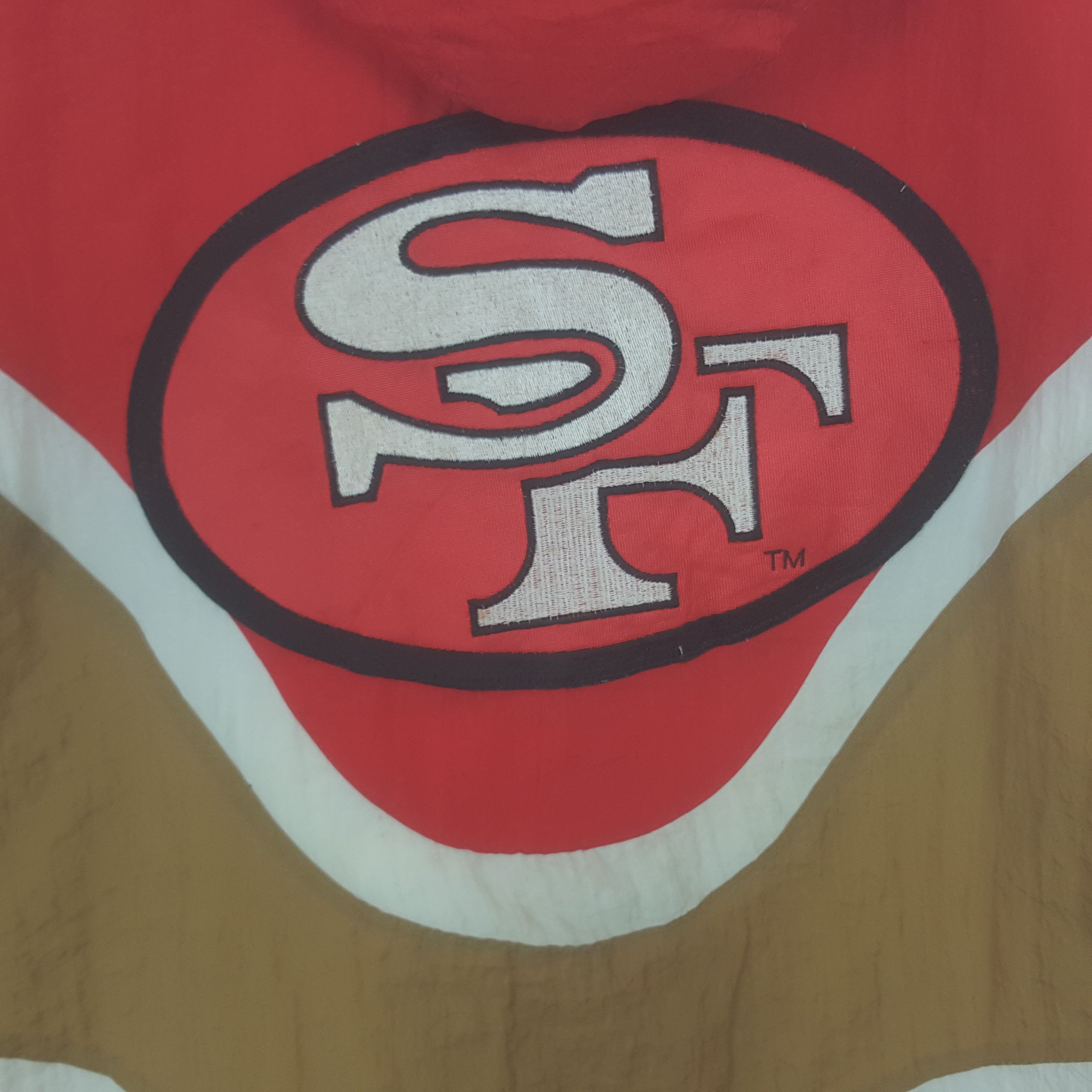 NFL × Vintage Vintage San Francisco 49ers NFL Windbreaker Bomber Jacket Size US XXL / EU 58 / 5 - 2 Thumbnail