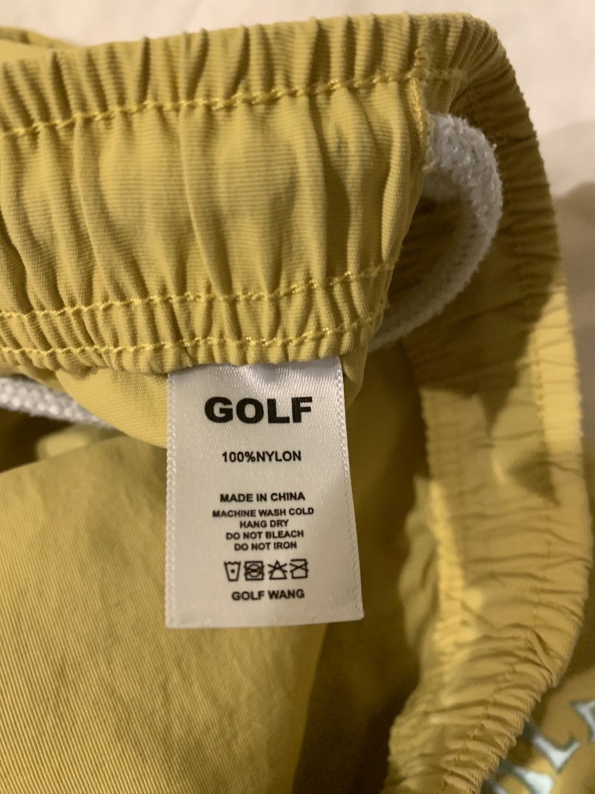 Golf Wang Golf wang nylon swim shorts yellow Size US 28 / EU 44 - 4 Thumbnail