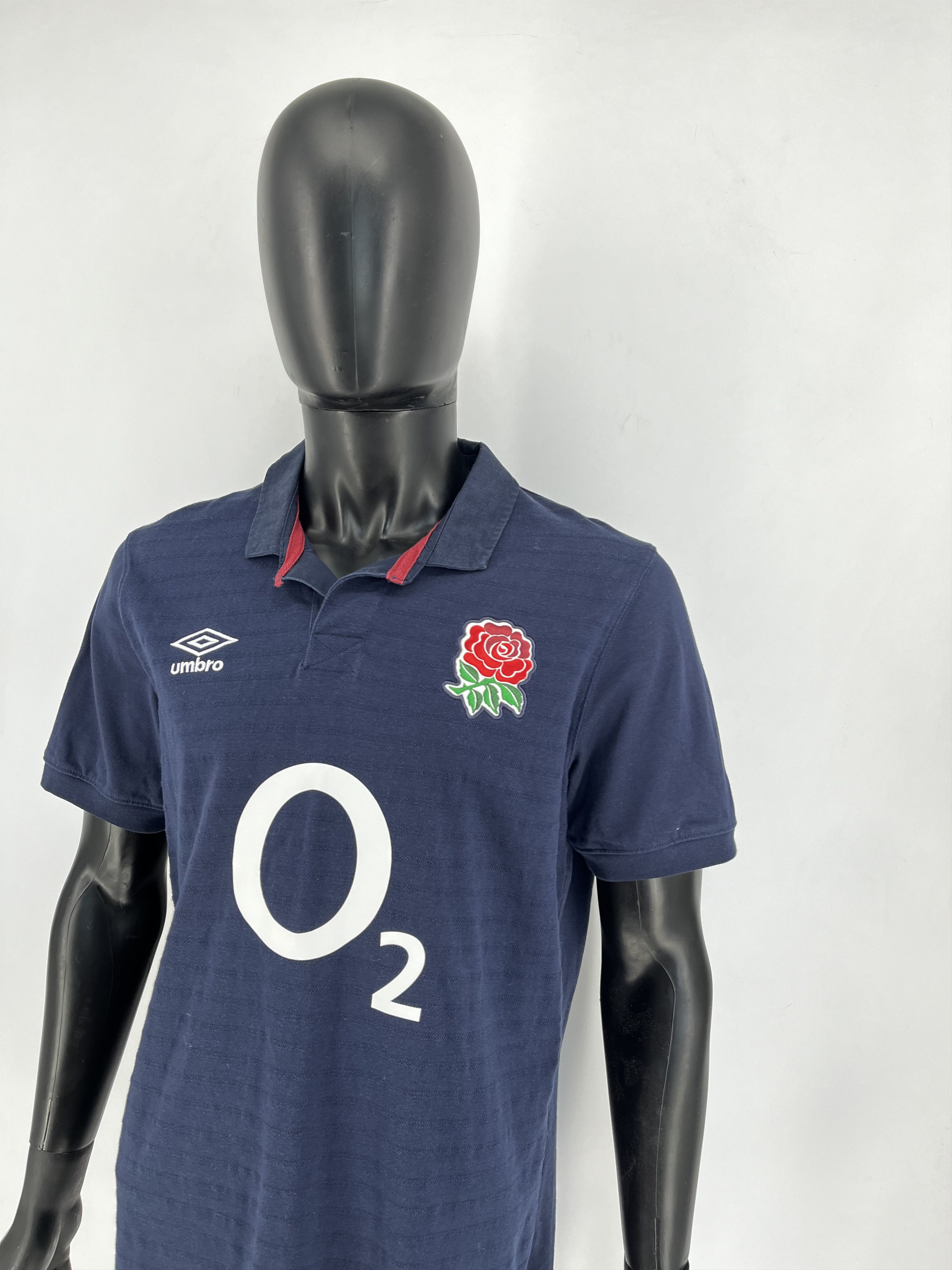 Umbro Umbro England League O2 Rugby Jersey Shirt Men’s Size L Size US L / EU 52-54 / 3 - 4 Thumbnail