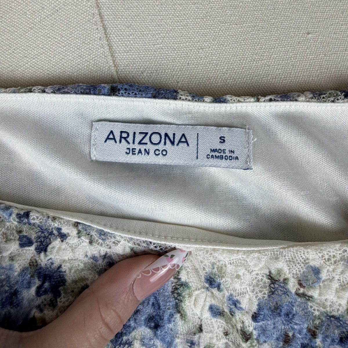 Arizona Jean Co. Arizona Jean co lace floral long sleeve top Size S / US 4 / IT 40 - 4 Thumbnail