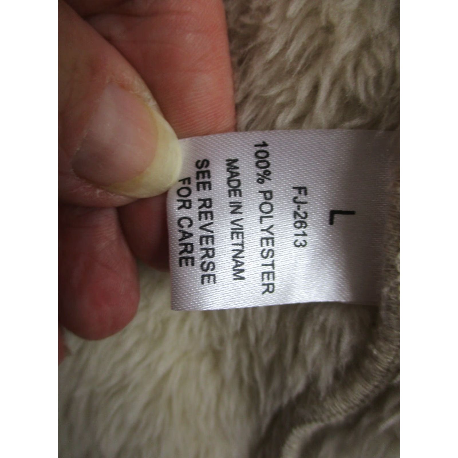 Vintage Zenana Outfitters Shrug Vest Faux Fur Cream Hooded Pockets Open Front Large Size L / US 10 / IT 46 - 7 Thumbnail