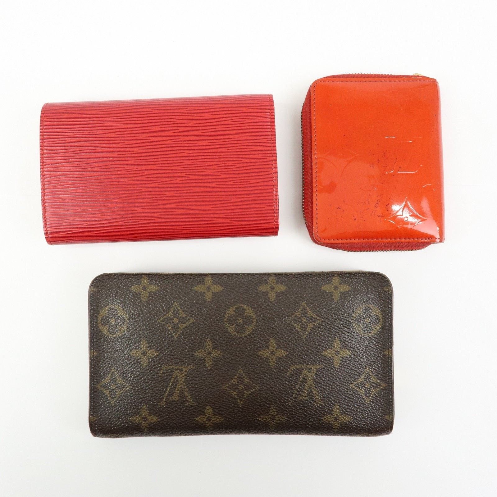 Louis Vuitton Louis Vuitton Epi Monogram Vernis Wallet Set Multicolor Size ONE SIZE - 2 Thumbnail