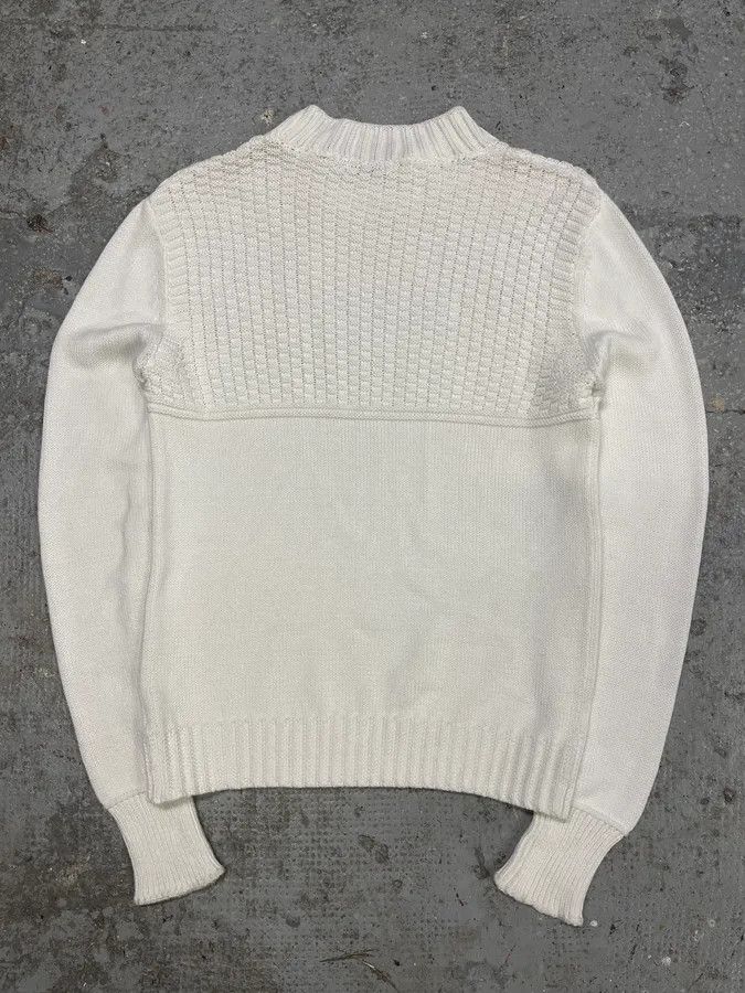 Dries Van Noten Dries Van Noten Architecture White Sweater Size US S / EU 44-46 / 1 - 6 Thumbnail