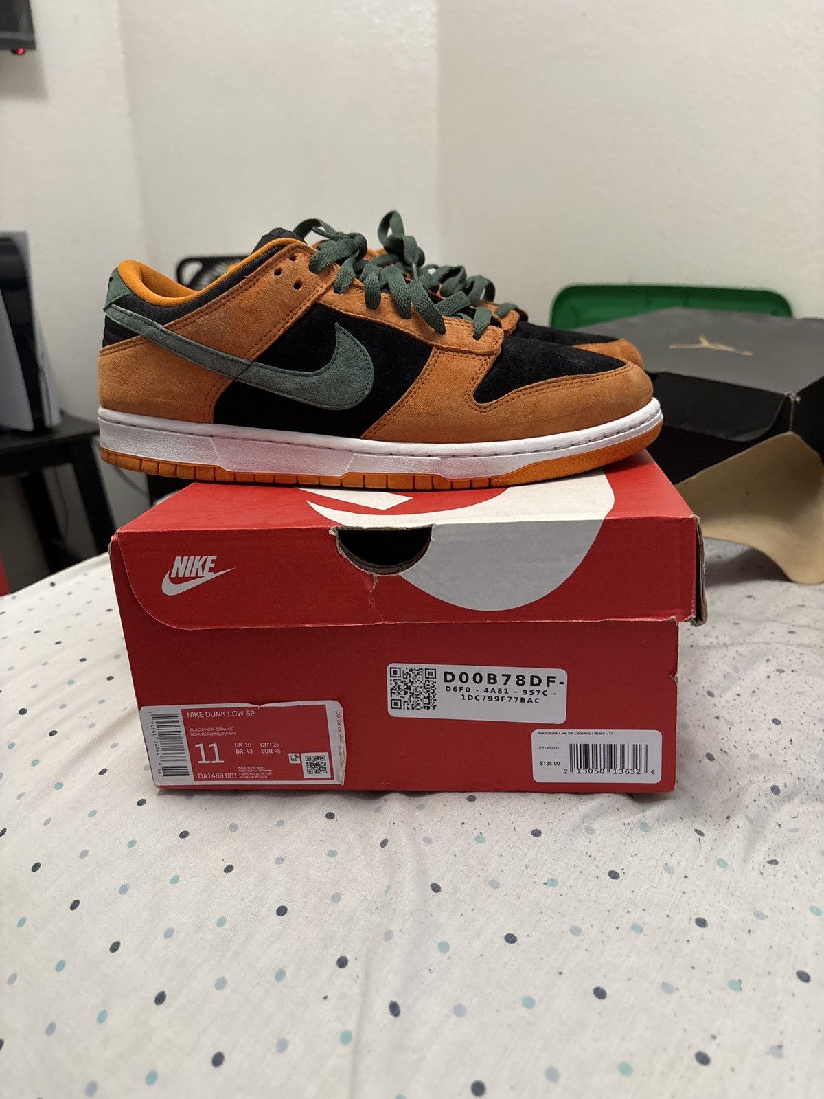 Nike Nike Dunk Low Ceramic Size US 11 / EU 44 - 7 Thumbnail