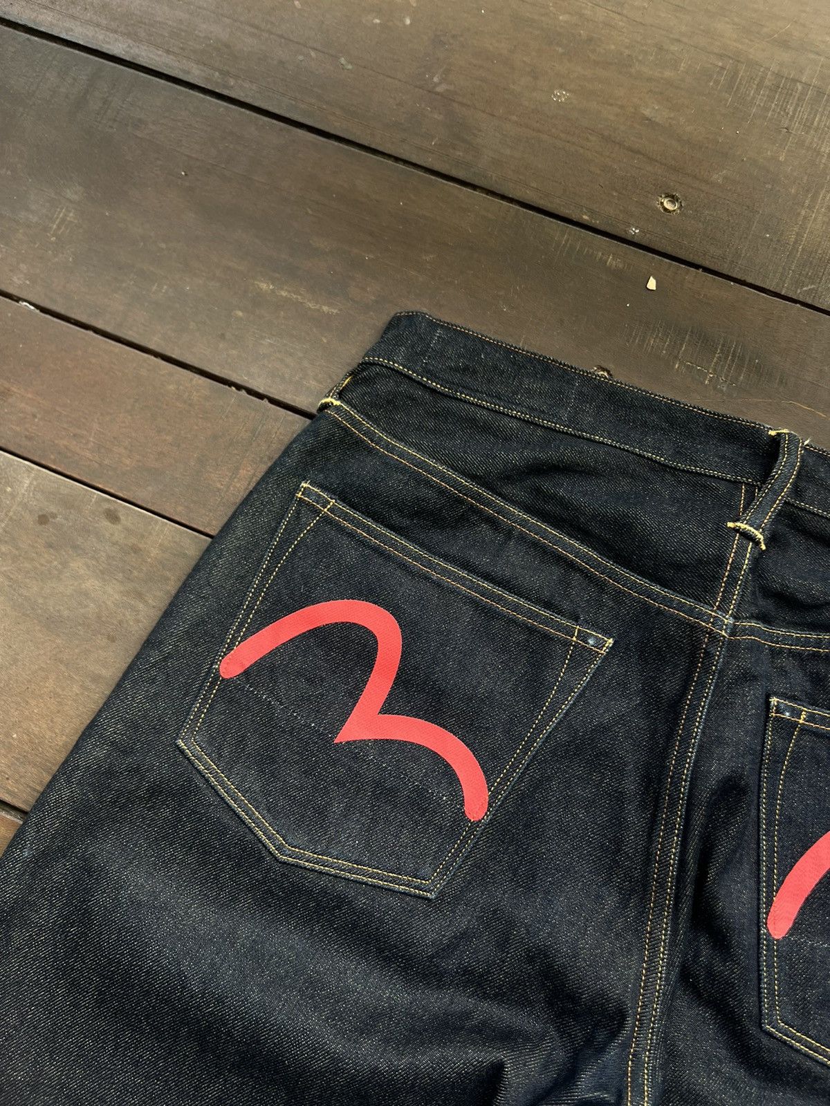 Evisu EVISU DAICOCK LOT N3 RARE BAGGY PANTS Y2K Size US 32 / EU 48 - 3 Thumbnail