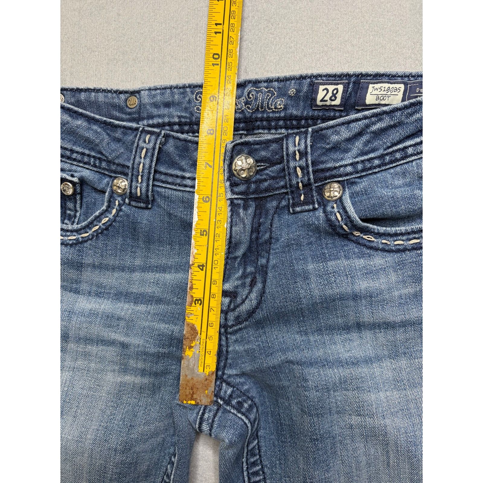 Miss Me Y2K Miss Me Bootcut Jeans Women’s Size 28 Distress Flare Size 28" / US 6 / IT 42 - 6 Thumbnail