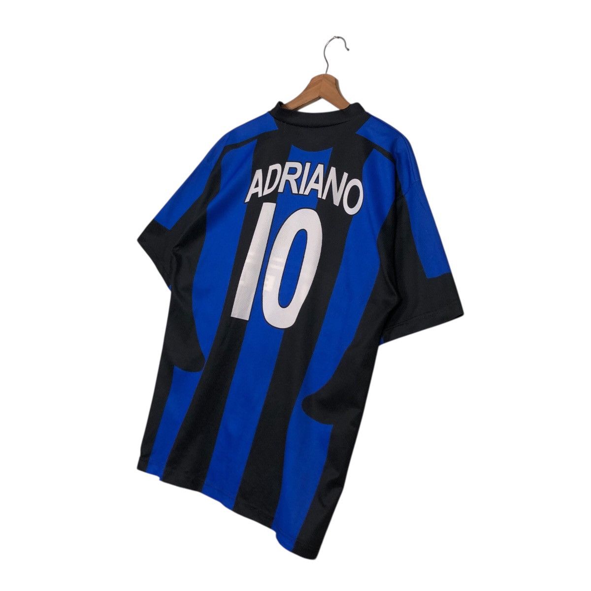 Vintage 📌Vintage Jersey Inter Milan Pirelli Adriano Big Logo Size US XL / EU 56 / 4 - 12 Thumbnail