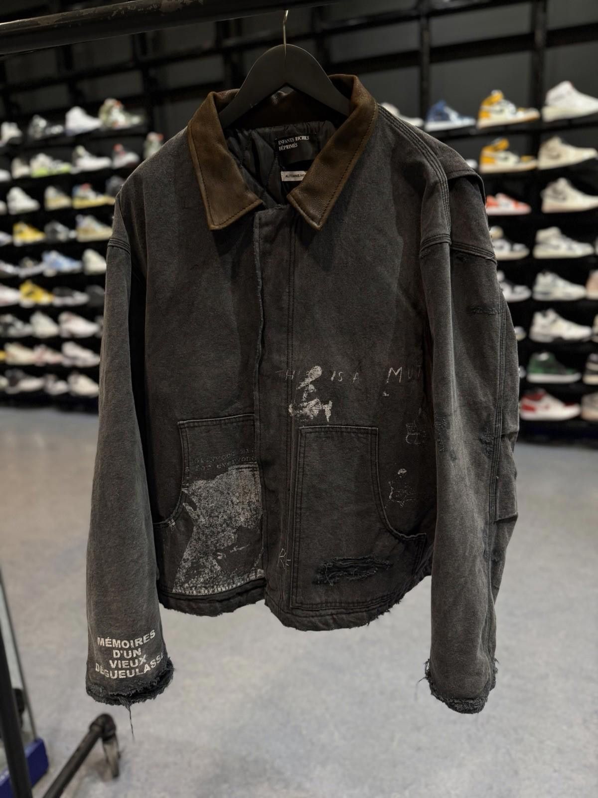 Enfants Riches Deprimes Enfants Riches Deprimes - Distressed Denim Jacket (XL) ERD Size US XL / EU 56 / 4 - 1 Thumbnail