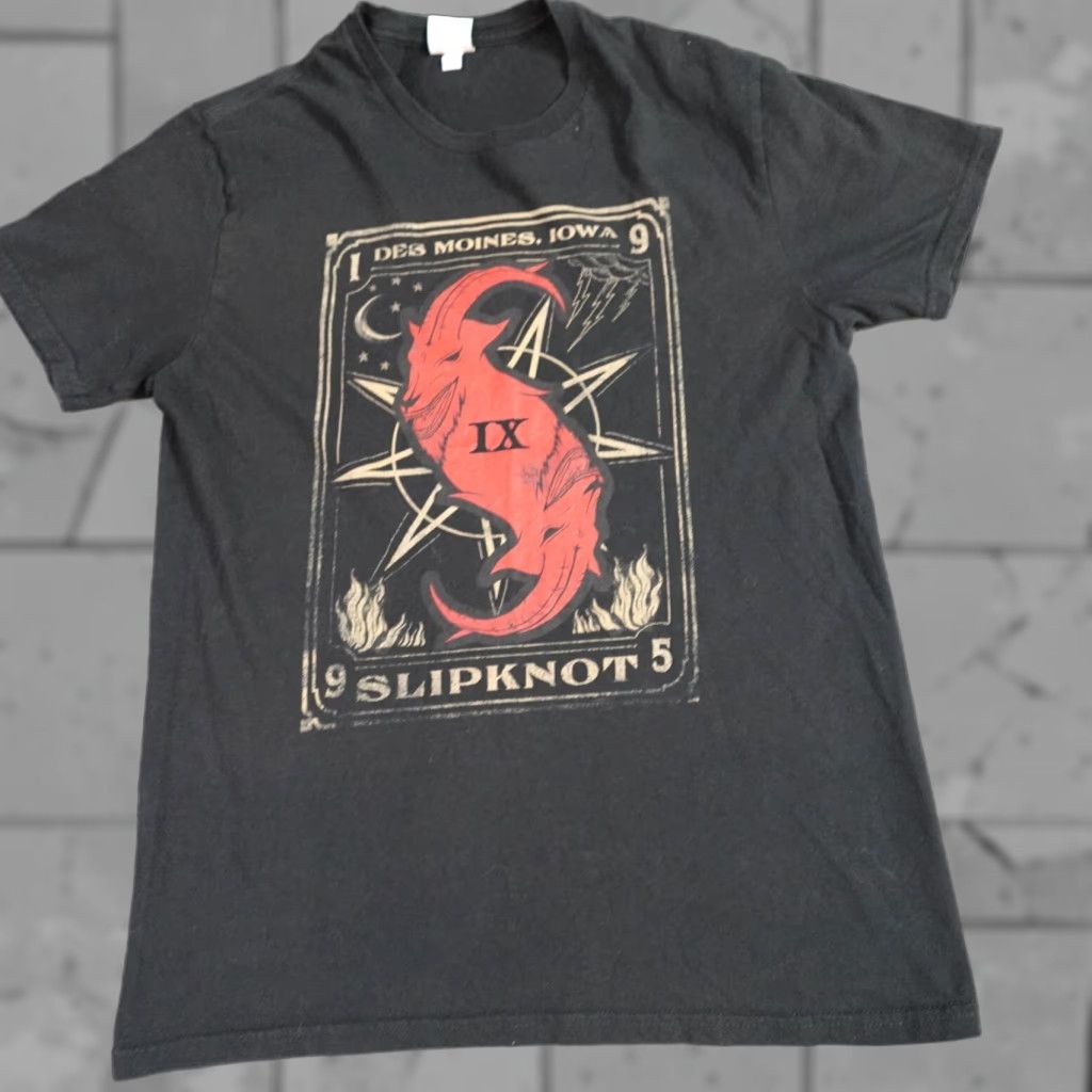 Doublet Slipknot T-shirt Small Black Double Sided IX Mens Shirt S Black IX Slipknot T-shirt Hothouse? Size US S / EU 44-46 / 1 - 1 Thumbnail