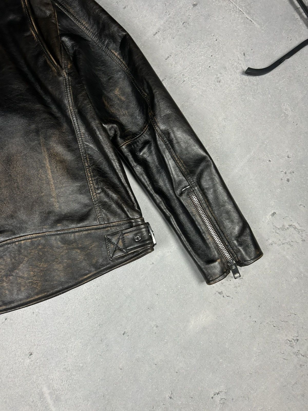 Diesel Diesel L-GARRETT Leather Jacket Size US M / EU 48-50 / 2 - 9 Thumbnail