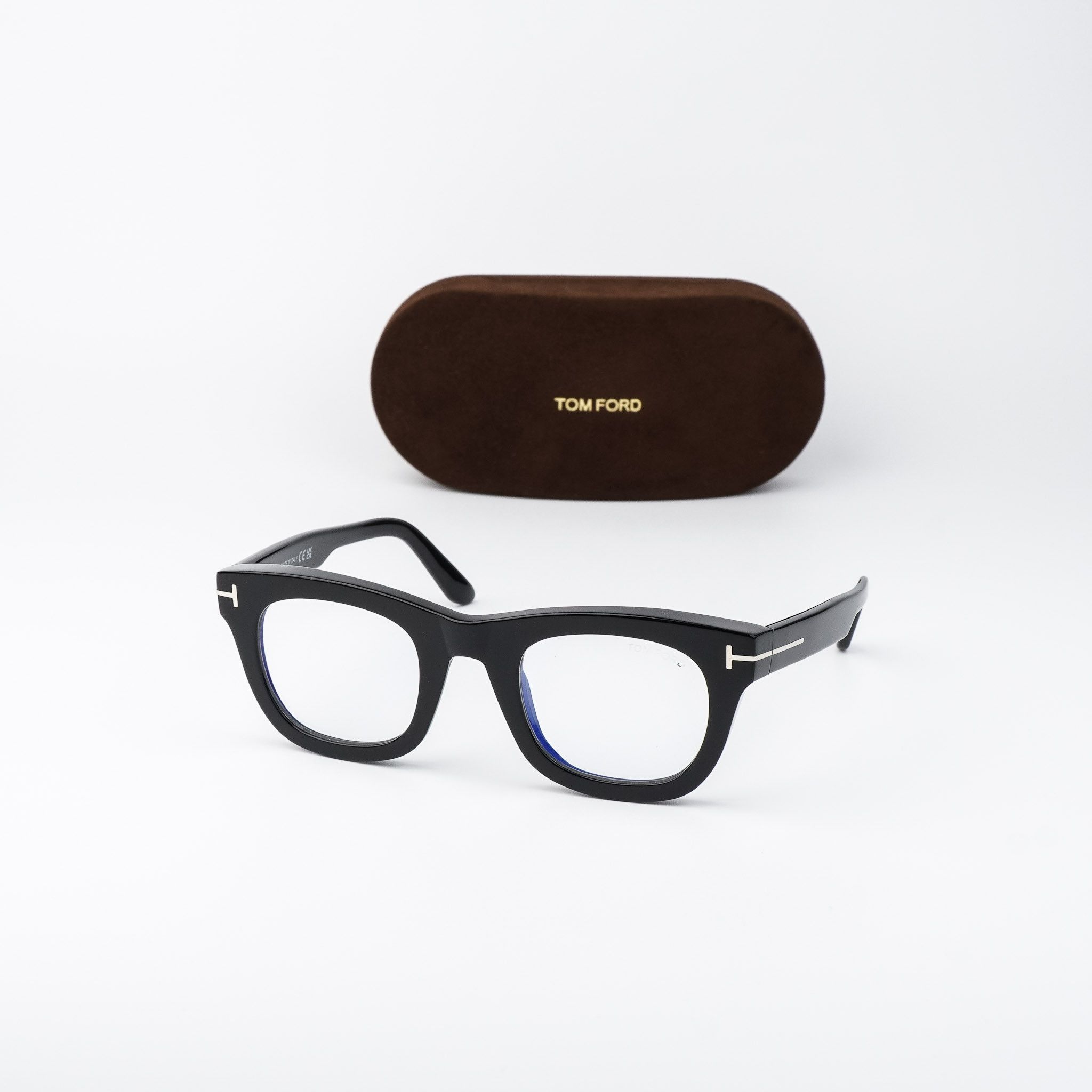Tom Ford Tom Ford Men Eyeglasses FT5872-B 001 NEW AUTHENTIC Size ONE SIZE - 1 Thumbnail