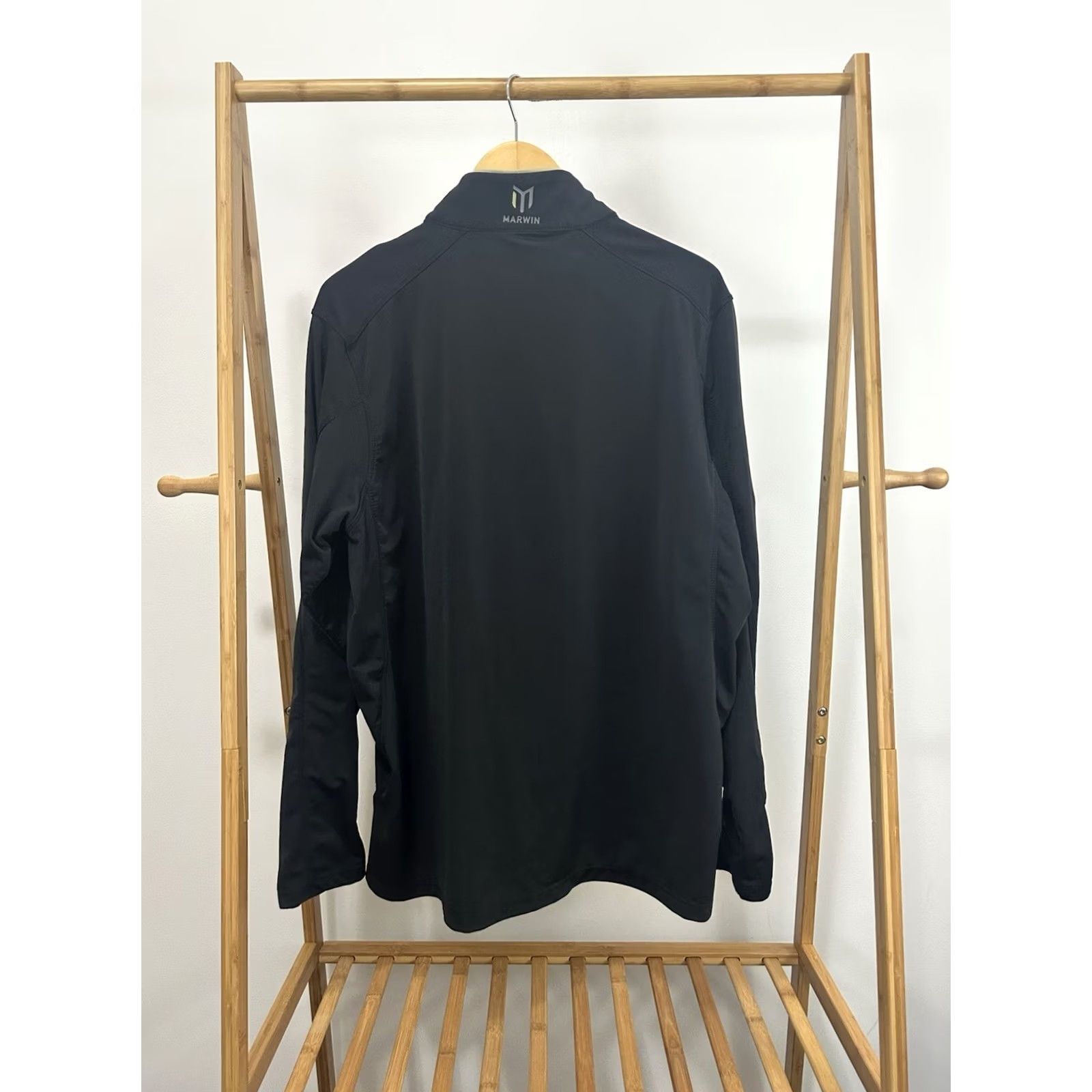 Our Legacy Legacy Jimmie Johnson Nascar Team Issued Marwin Quarter Zip Sweater L Men Black Pullover Shirt Size US L / EU 52-54 / 3 - 2 Thumbnail