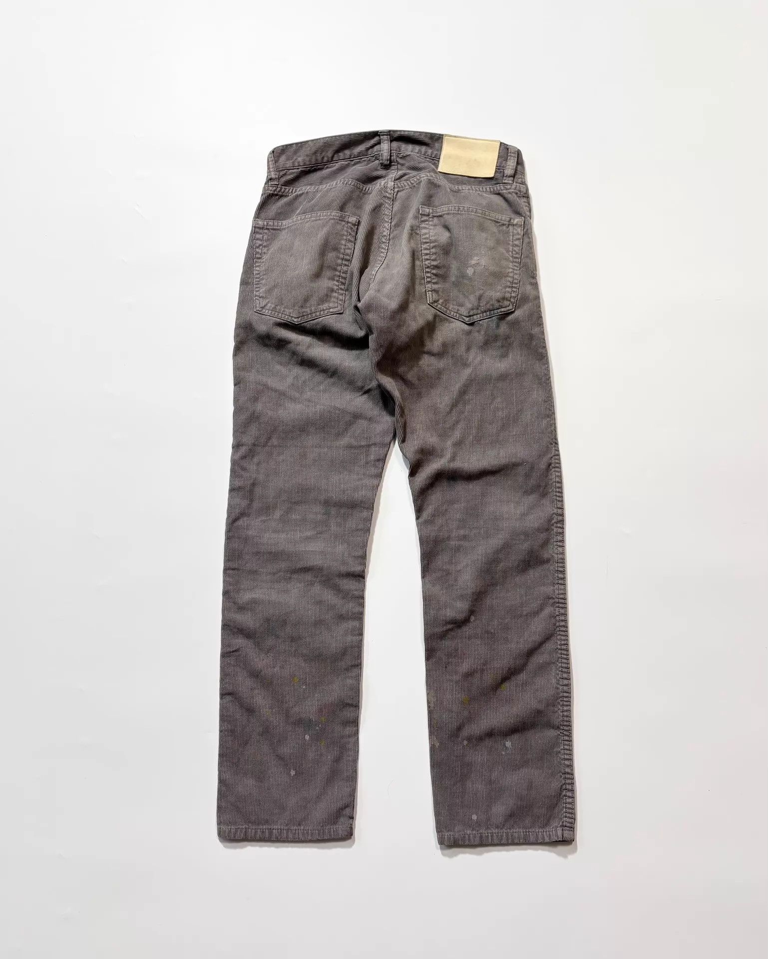 Visvim VISVIM FLUXUS 03 Corduroy Pants Purple Gray Size US 30 / EU 46 - 2 Thumbnail