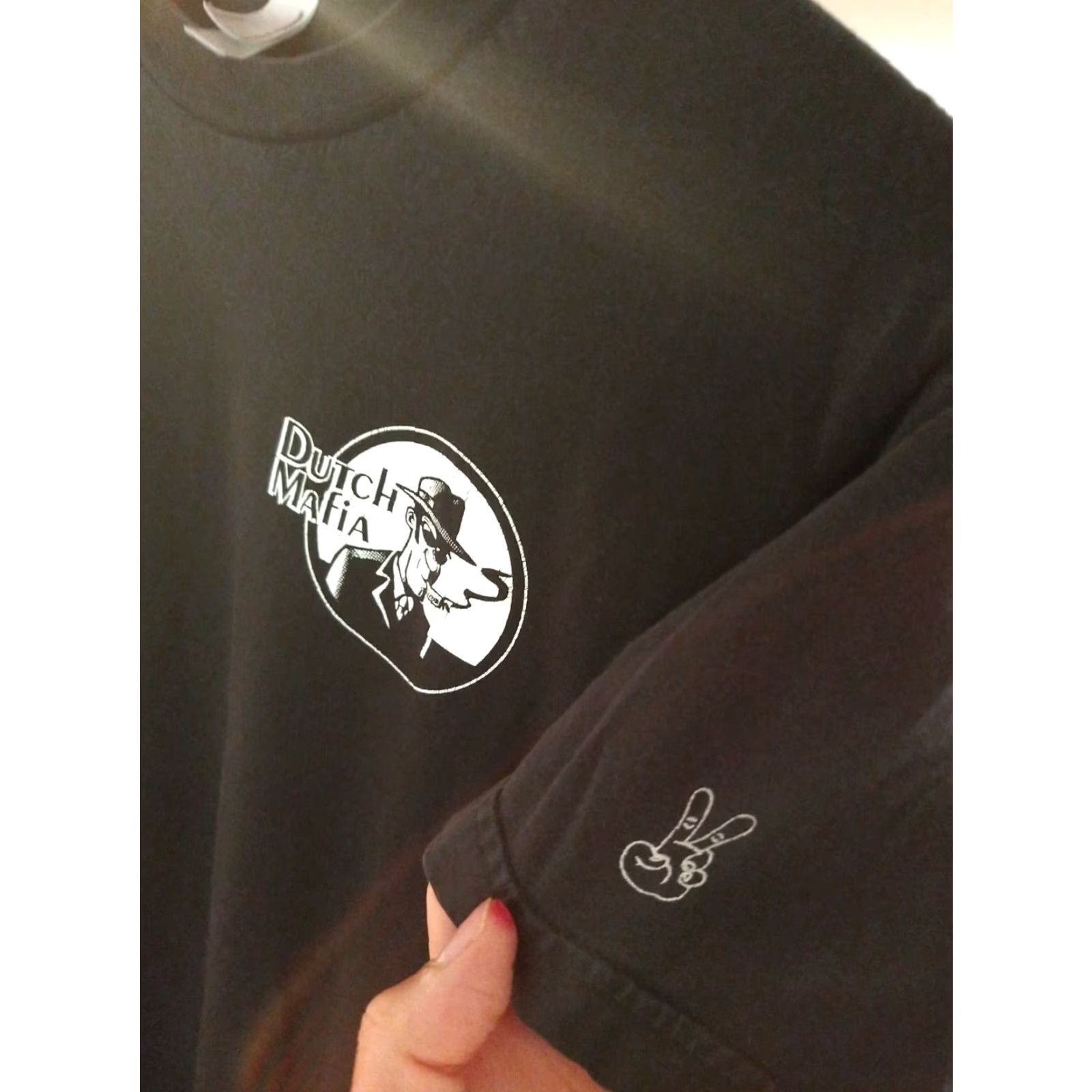 American Apparel VINTAGE American Apparel T-Shirt Grail USA Grail Black S Mens Short Sleeve USA Theme Night? Size US S / EU 44-46 / 1 - 2 Thumbnail
