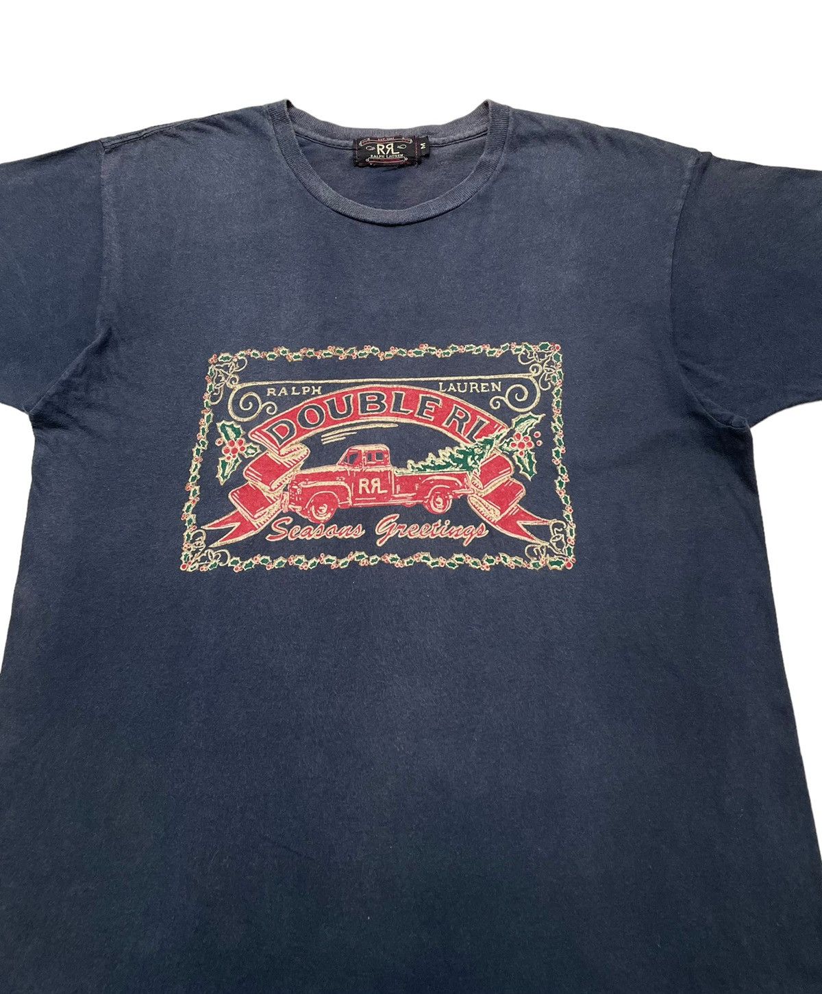 Ralph Lauren × Vintage Vintage Brand Ralph Lauren Double R T-Shirt 1990s Size US M / EU 48-50 / 2 - 3 Thumbnail
