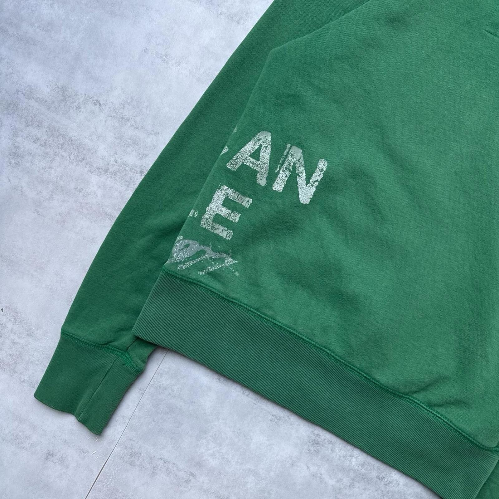 American Eagle Outfitters Y2K American Eagle 00s Green Hoodie Jacket Size S / US 4 / IT 40 - 6 Thumbnail