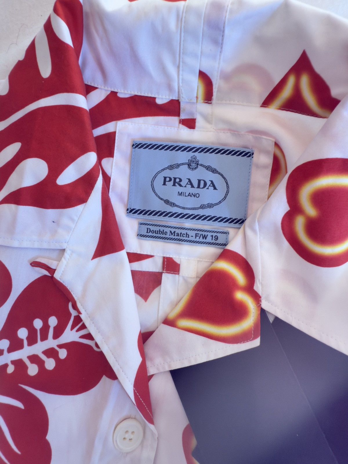 Prada Prada rare bowling shirt Size S / US 4 / IT 40 - 4 Thumbnail