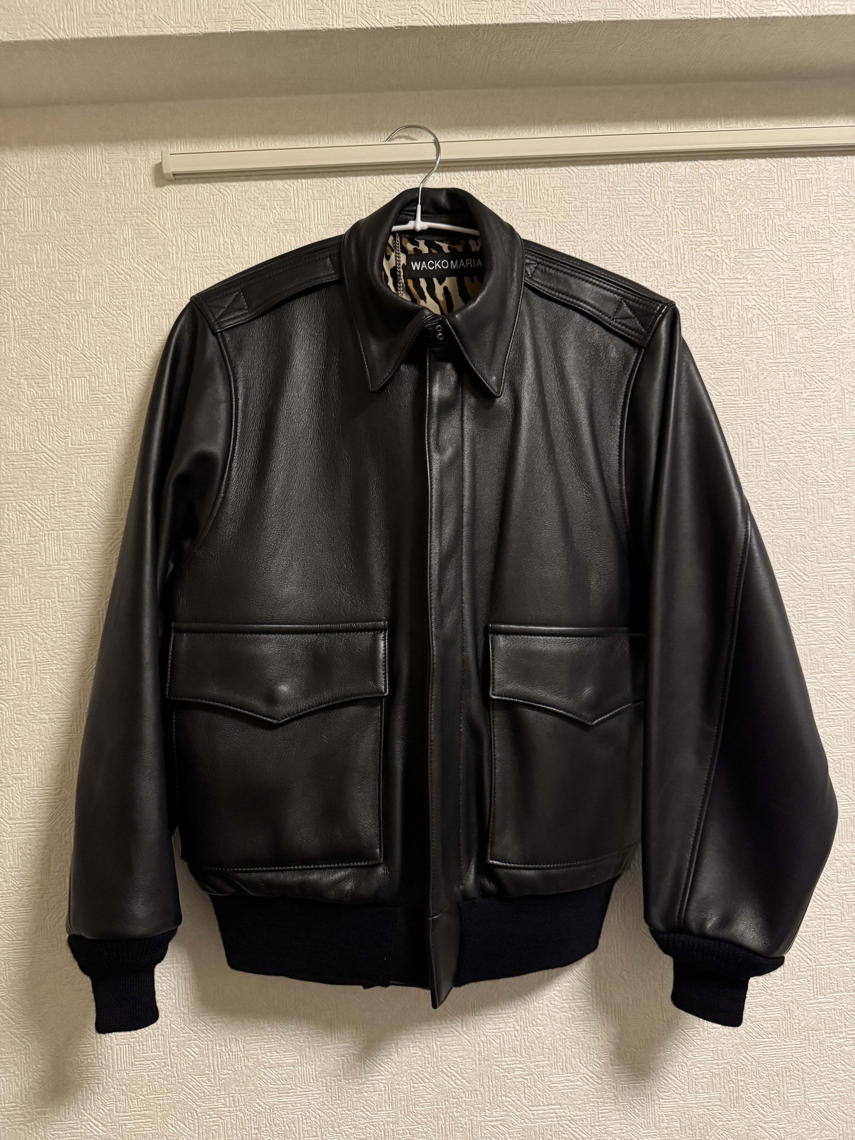 Wacko Maria Wacko Maria Flight Leather Jacket Size US S / EU 44-46 / 1 - 1 Thumbnail
