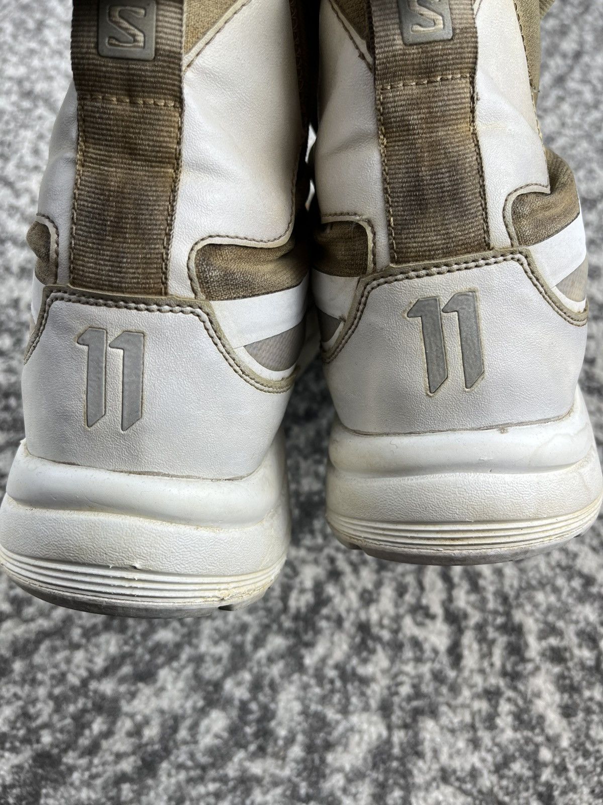 11 By Boris Bidjan Saberi × Boris Bidjan Saberi × Salomon AW17 Boris Bidjan Saberi Dirty White Bamba 2 11 by BBS Size US 10 / EU 43 - 10 Thumbnail