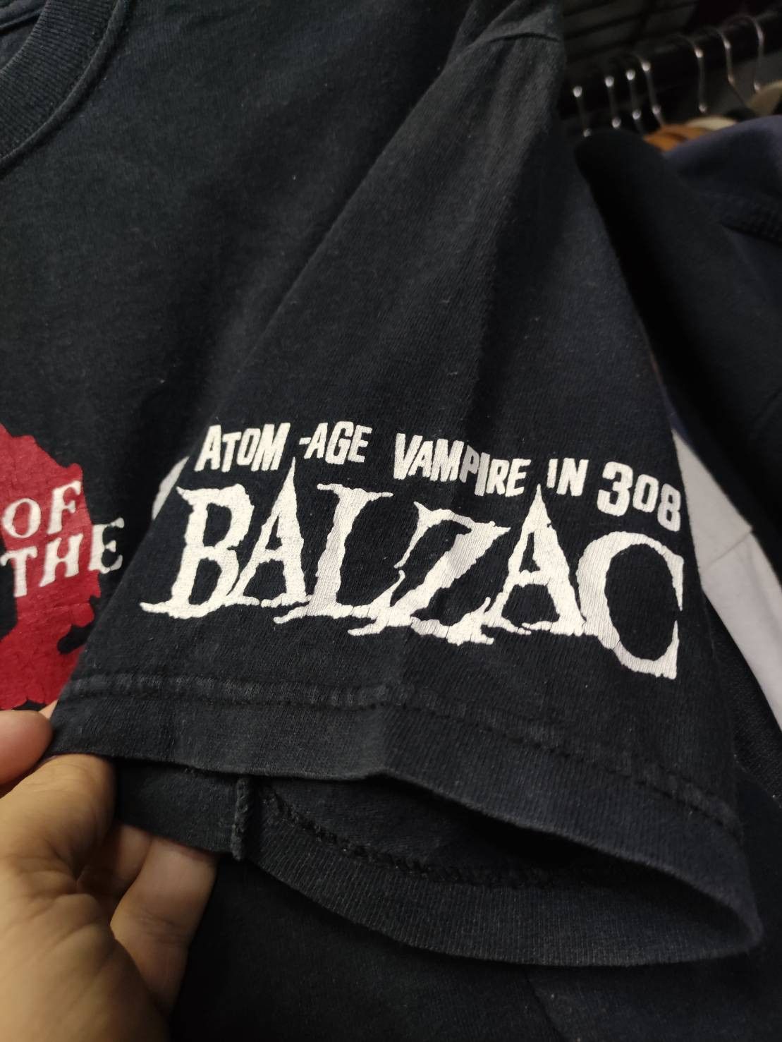 Band Tees Vtg 00's Balzac Band " Came Out Of The Grave " Tour Promo Size US M / EU 48-50 / 2 - 6 Thumbnail