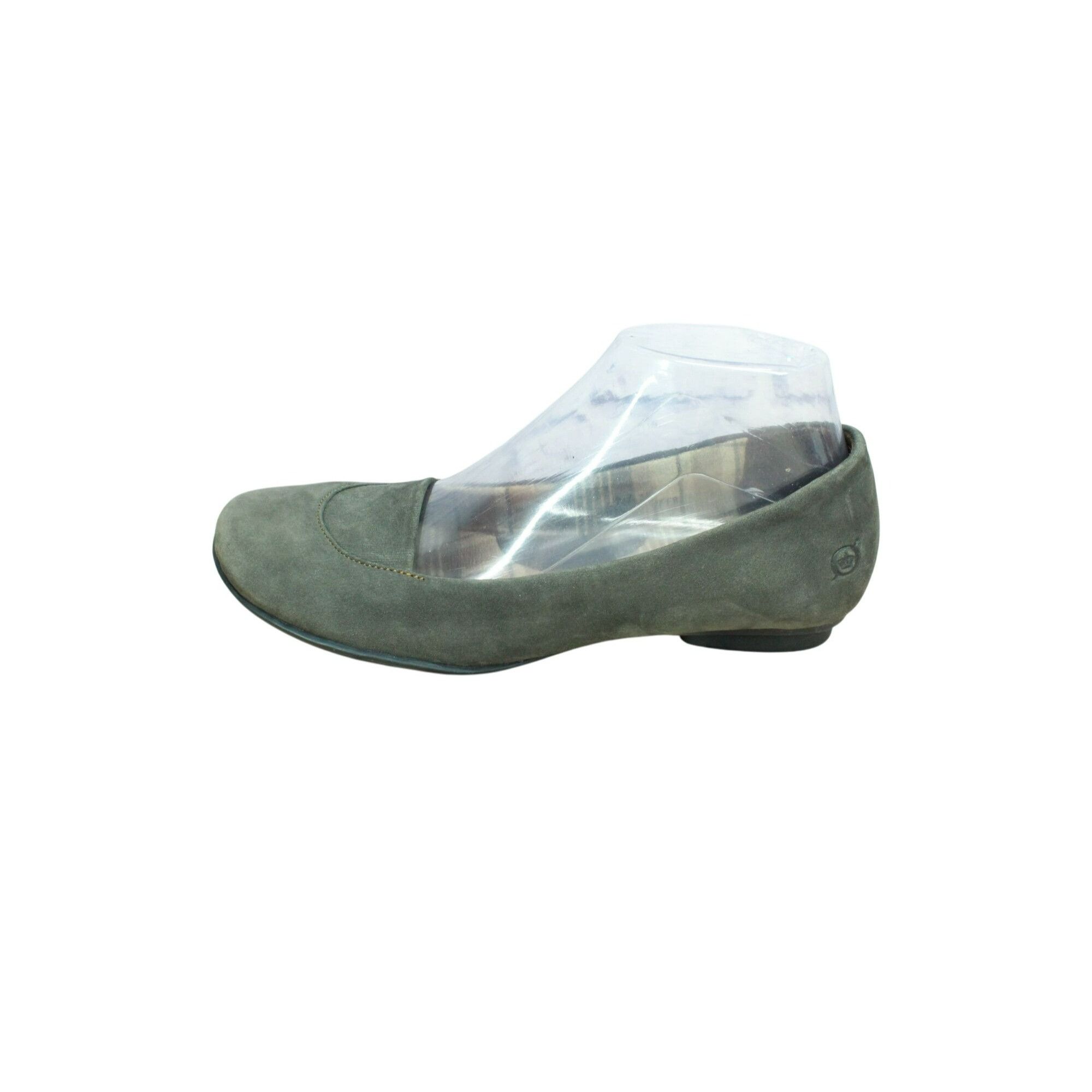 Born Born Women's Slip On Flannel Lined Ballet Flat Shoes Size US 7 / IT 37 - 1 Thumbnail