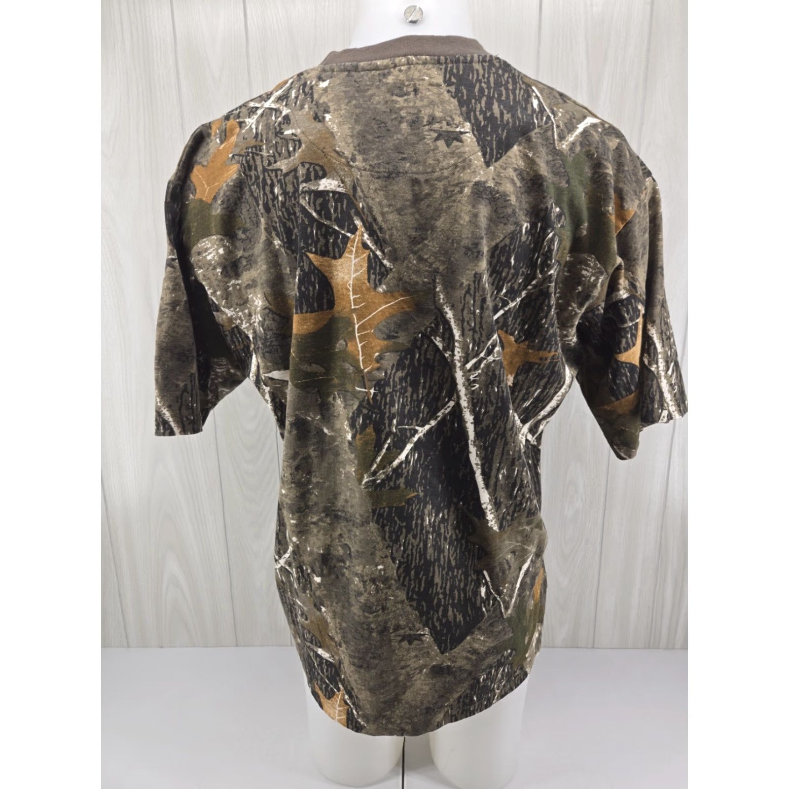 Vintage Canyon Guide T-Shirt Camouflage Short Sleeve Cotton XL Pocket Mens Size US XL / EU 56 / 4 - 6 Thumbnail