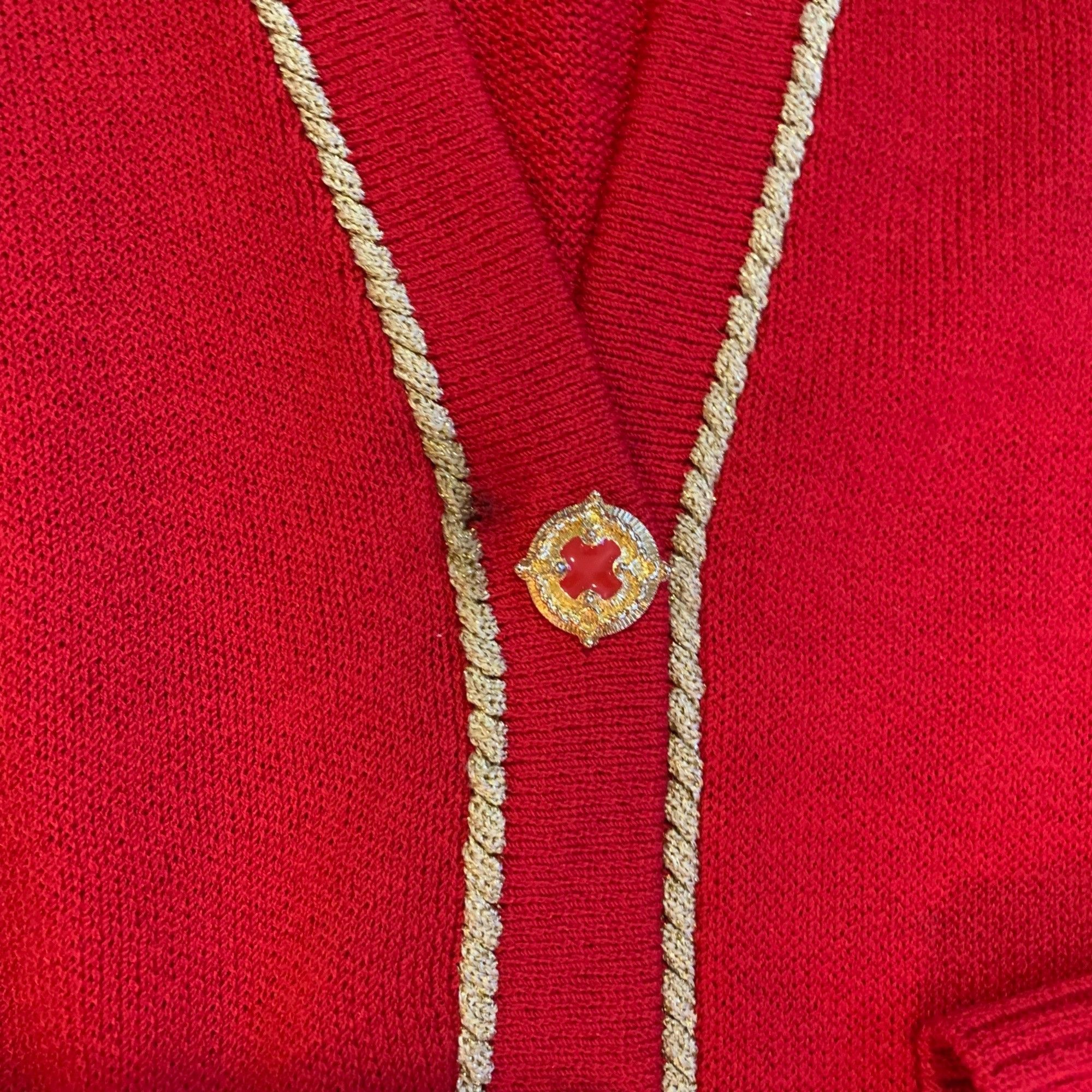 St. John Vintage St. John Collection by Marie Gray Sweater Cardigan U Size L / US 10 / IT 46 - 8 Thumbnail